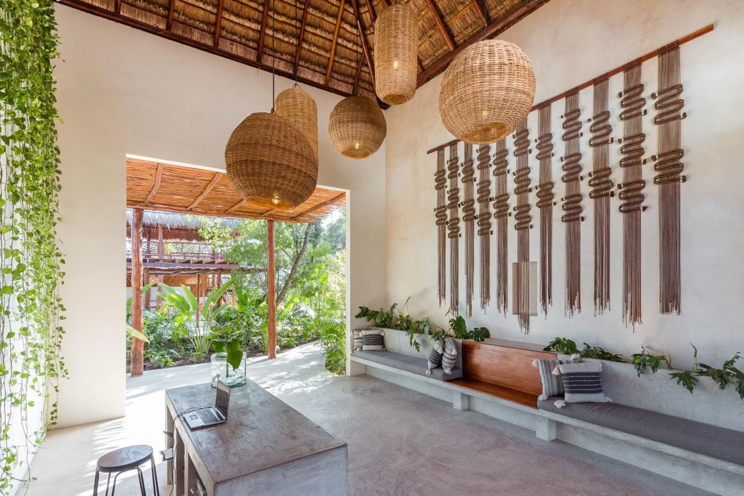 Garden view, Seating Area in Zenses Wellness and Yoga Resort - Adults Only