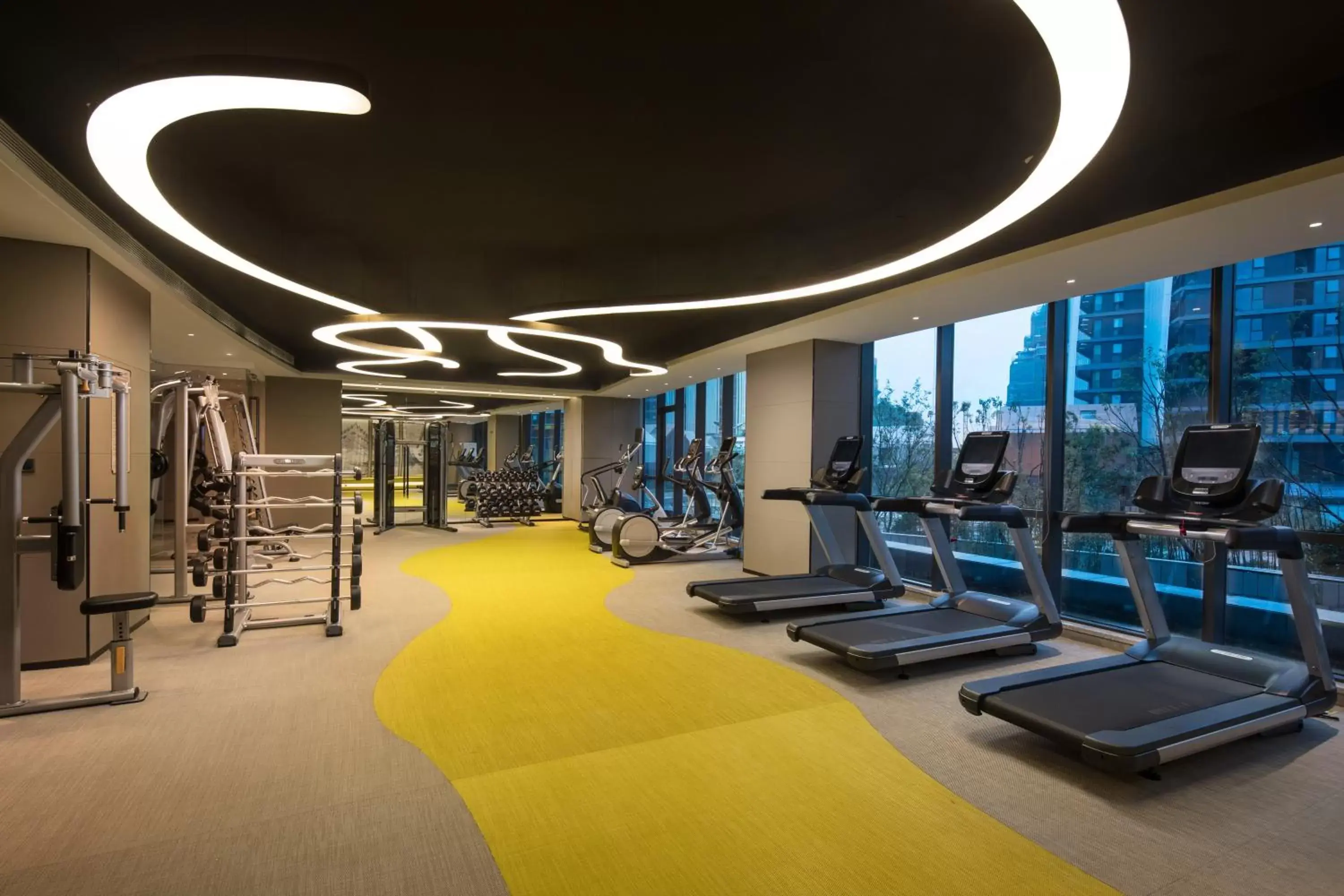 Fitness centre/facilities, Fitness Center/Facilities in Holiday Inn - Nanjing South Station, an IHG Hotel