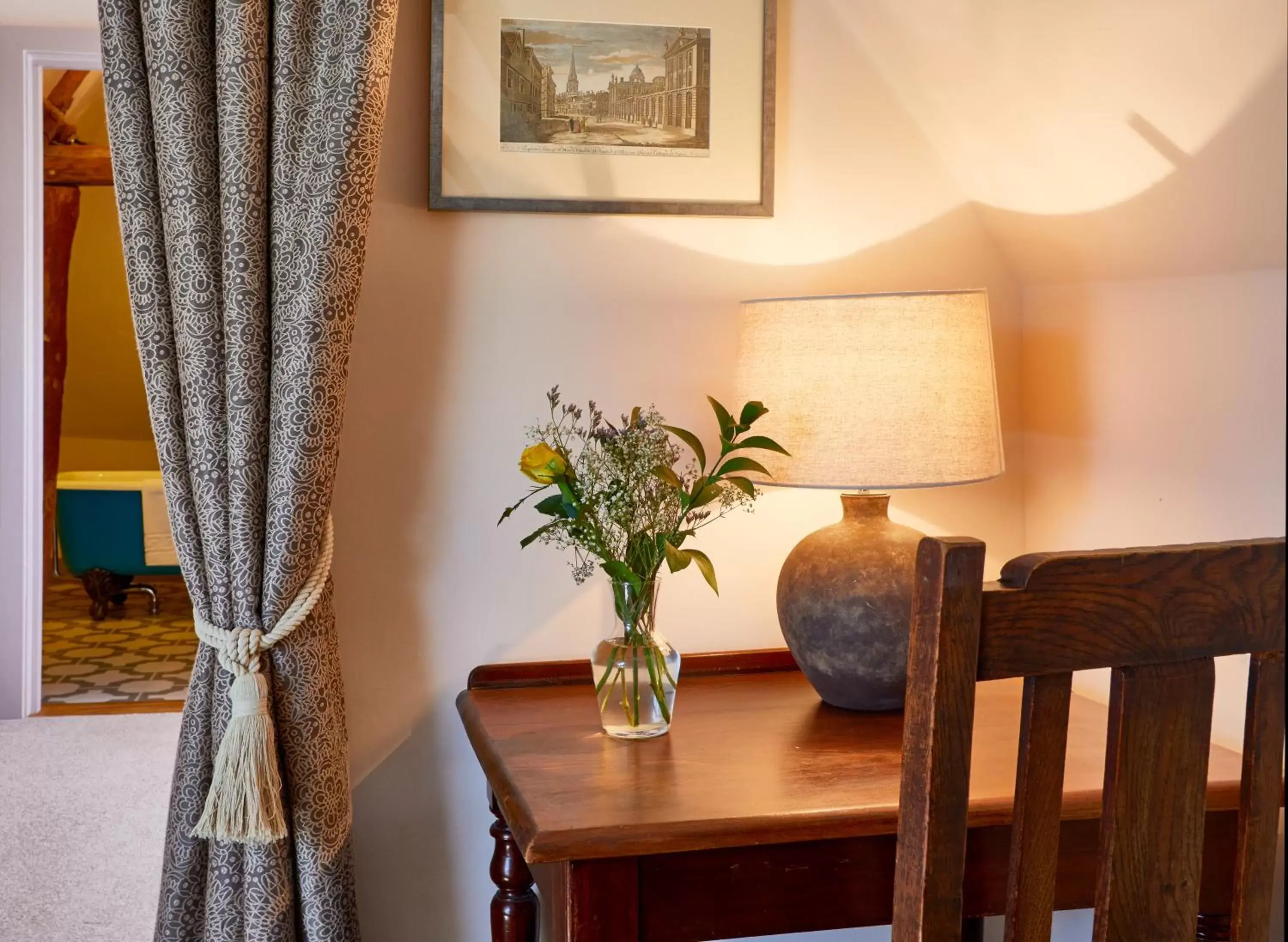 Decorative detail, Dining Area in The Greyhound Inn