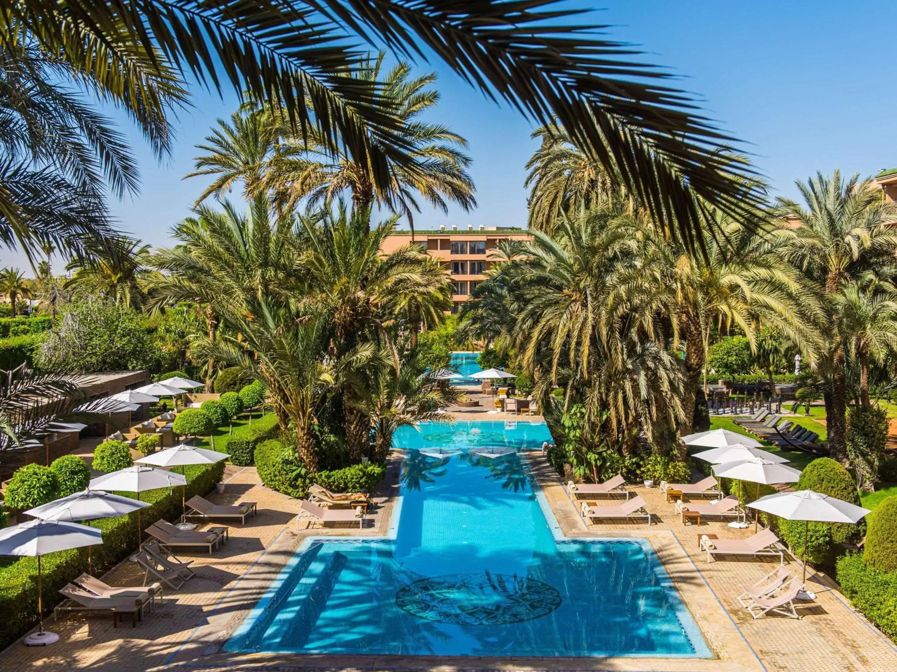 Pool view, Swimming Pool in Sofitel Marrakech Lounge and Spa