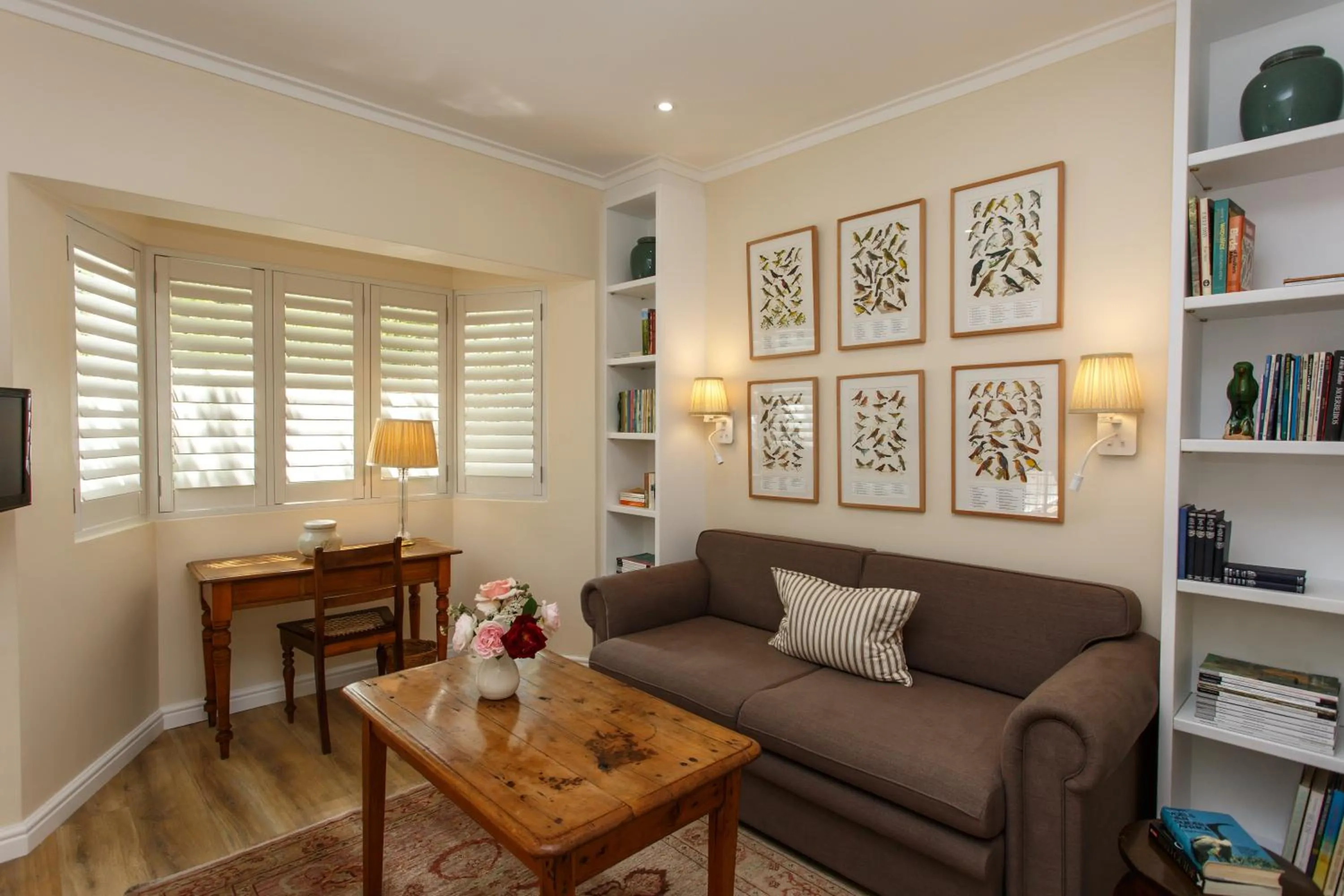 Seating area in Rosenhof Boutique Hotel