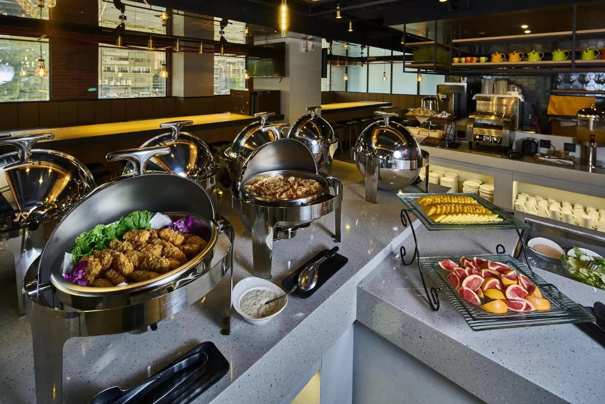 Asian breakfast in Harbour 10 Hotel Asian breakfast in Harbour 10 Hotel