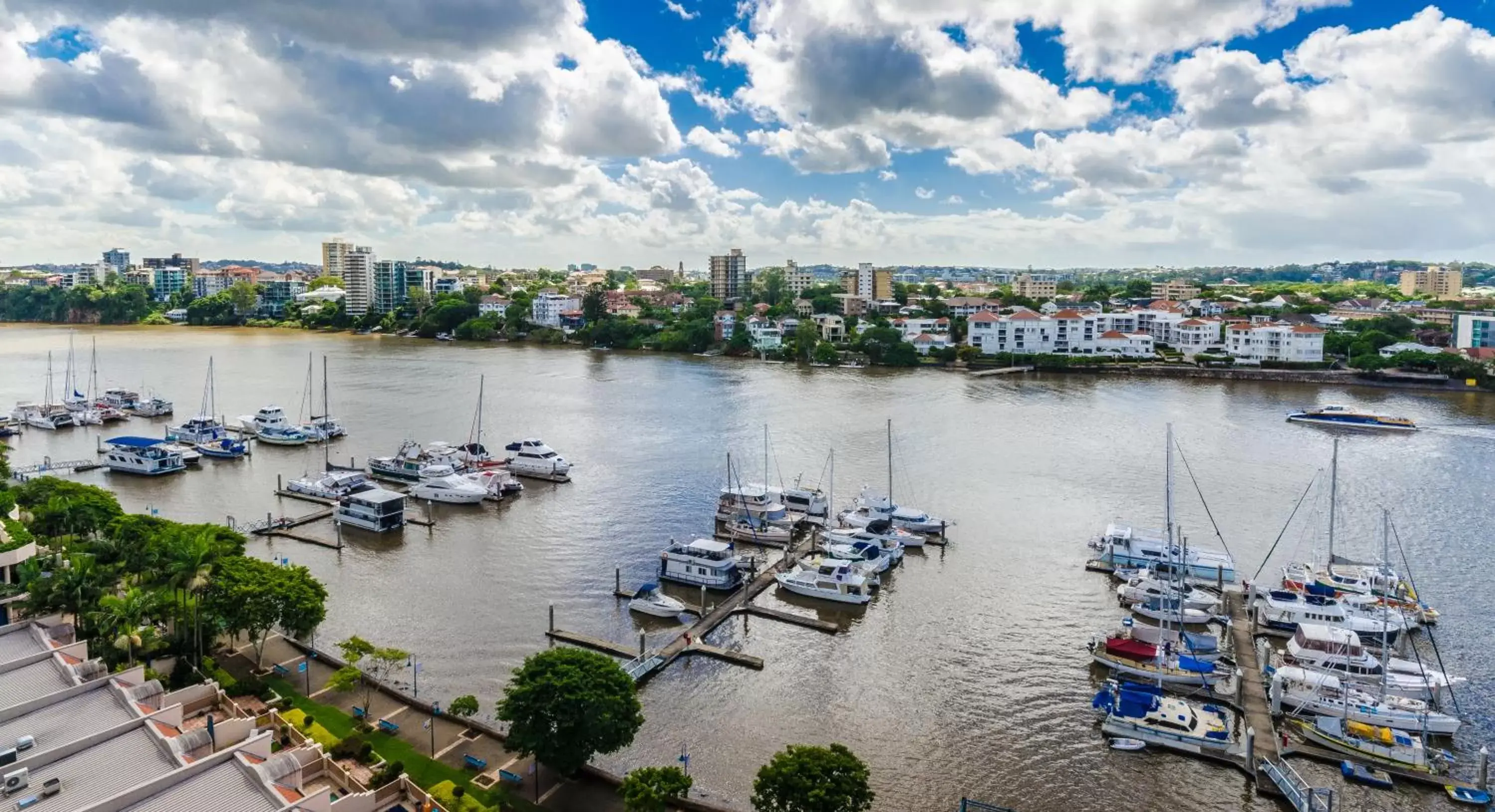 View (from property/room), River View in Central Dockside Apartment Hotel