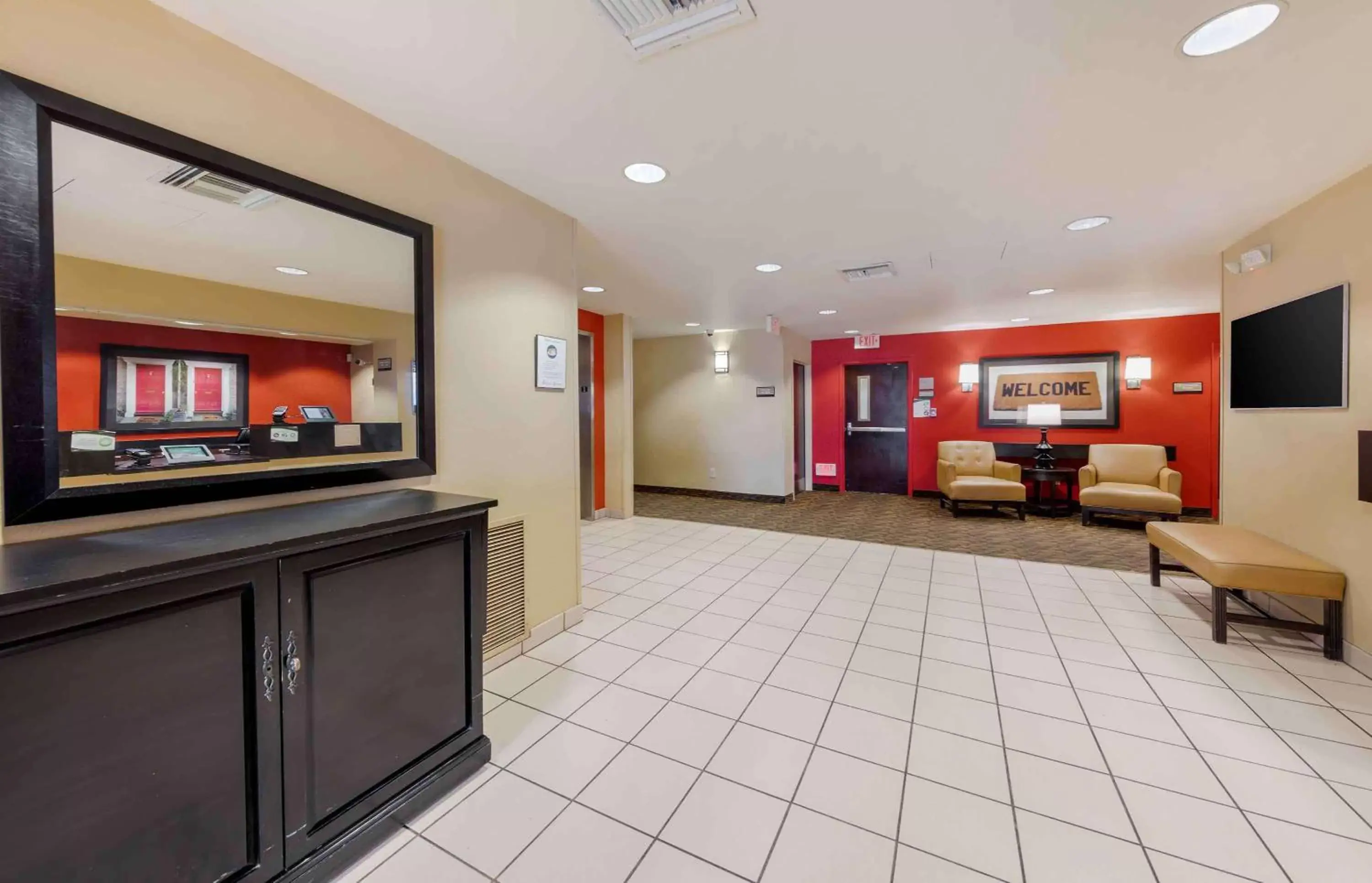 Lobby or reception, Lobby/Reception in Extended Stay America Suites - Orange County - Huntington Beach