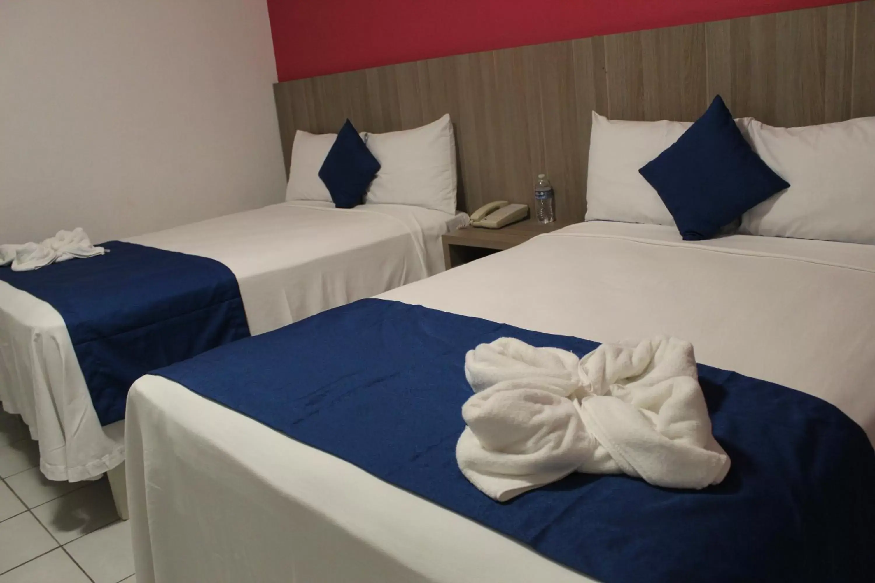 Bed in Hotel Santa Cruz Juchitan