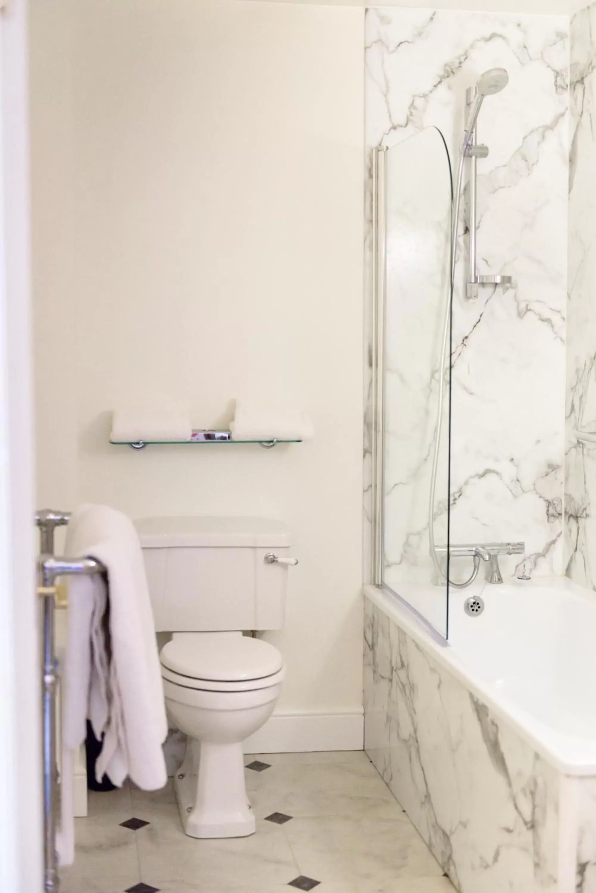 Bathroom in Old Hall Hotel