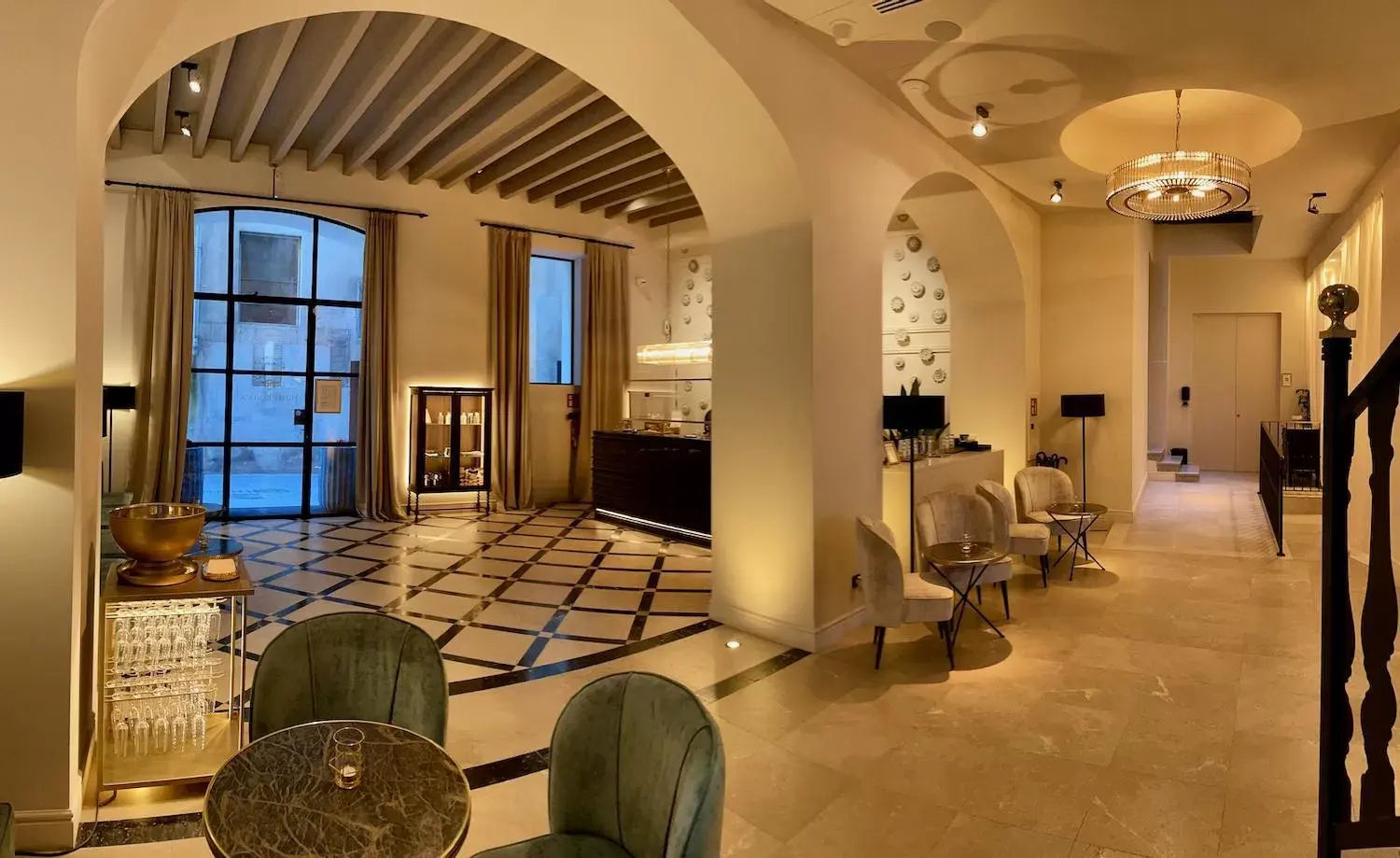 Lobby or reception in Hotel Basilica