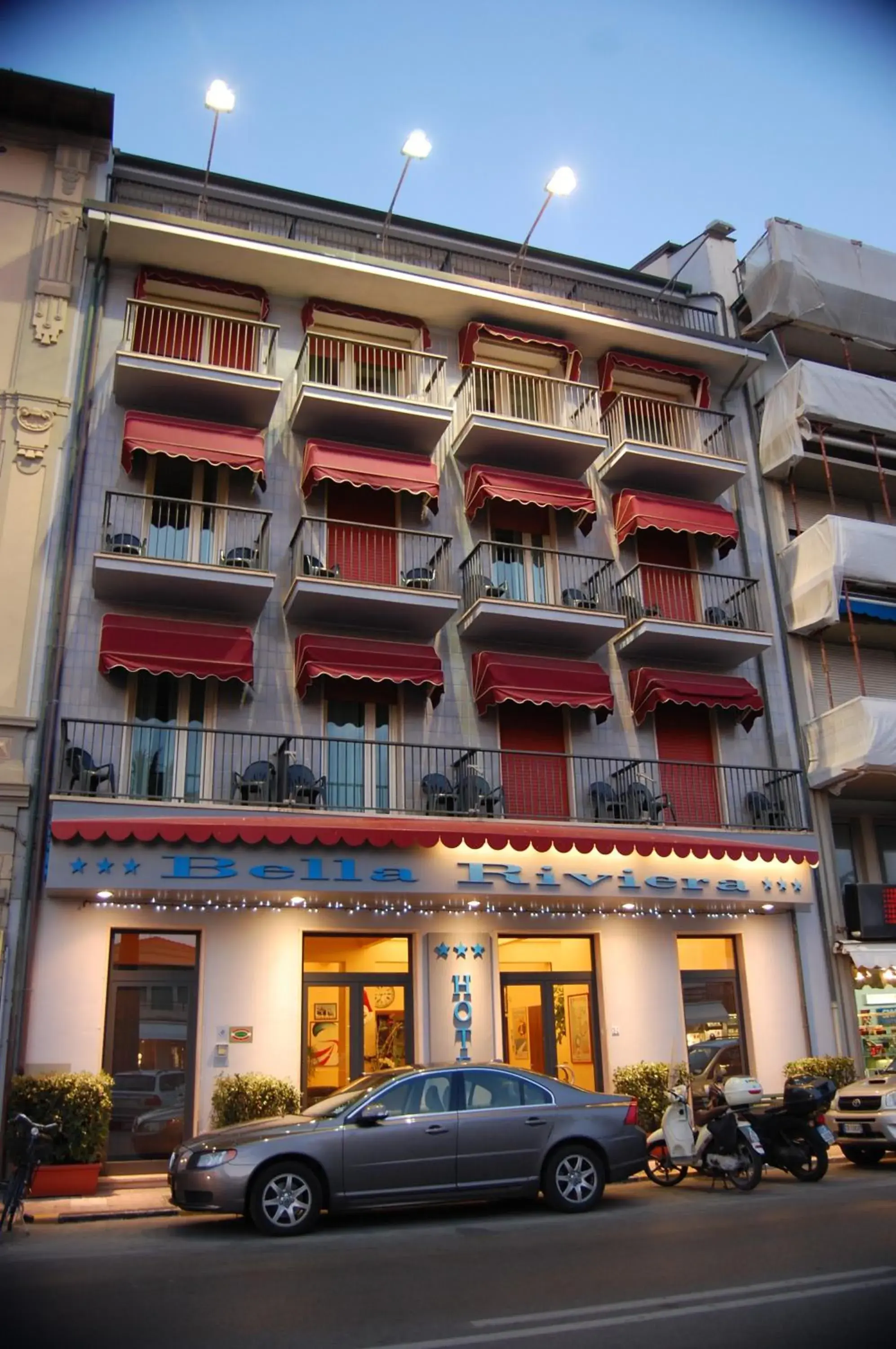 Property Building in Hotel Bella Riviera Lungomare