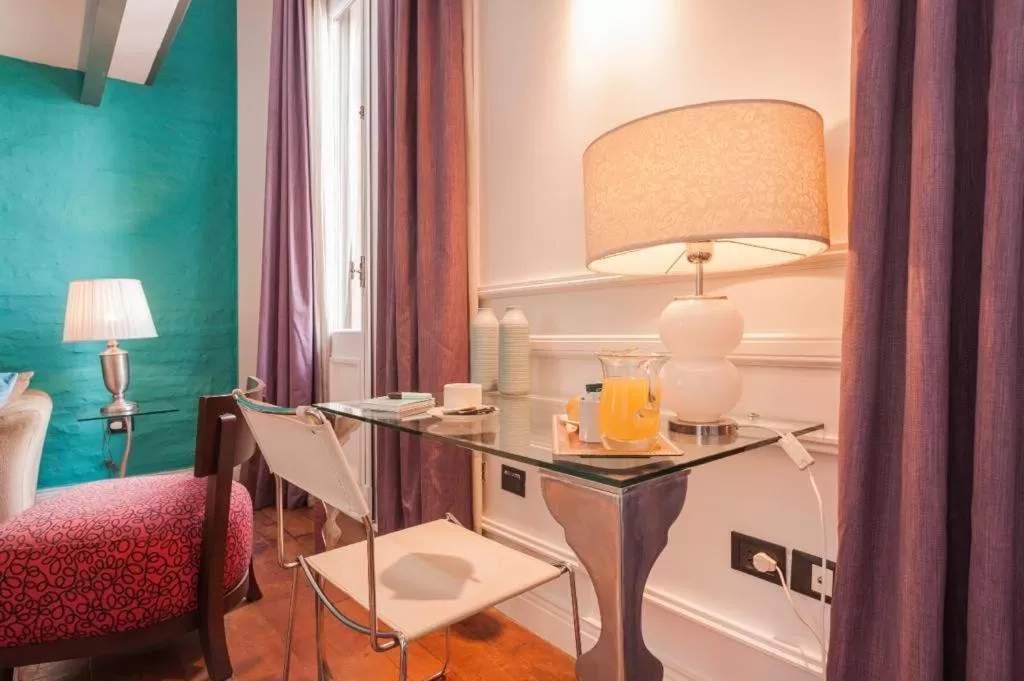 Living room in San Telmo Suites