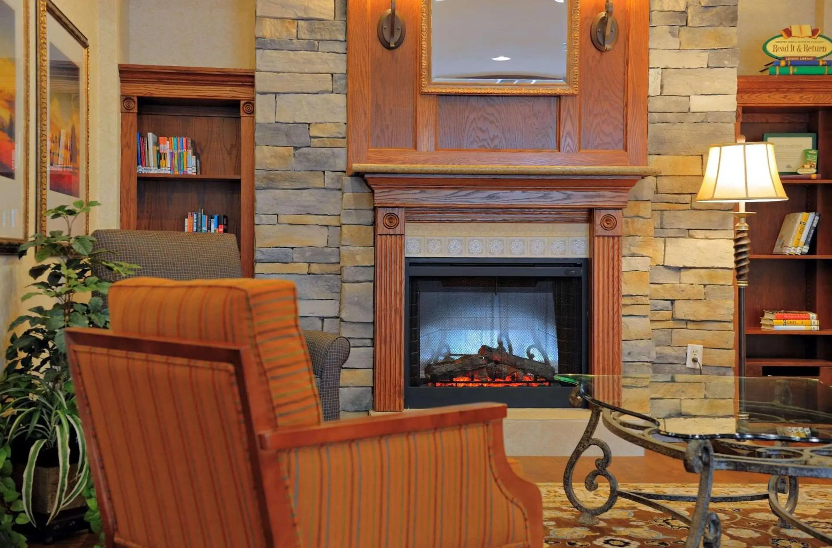 Lobby or reception, Seating Area in Country Inn & Suites by Radisson, Columbia at Harbison, SC