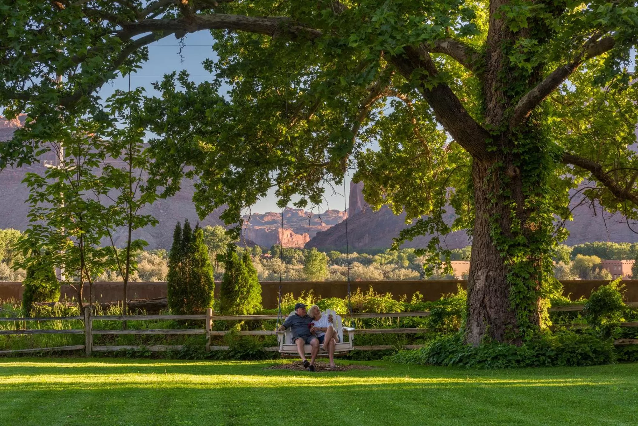 Garden in Moab Springs Ranch