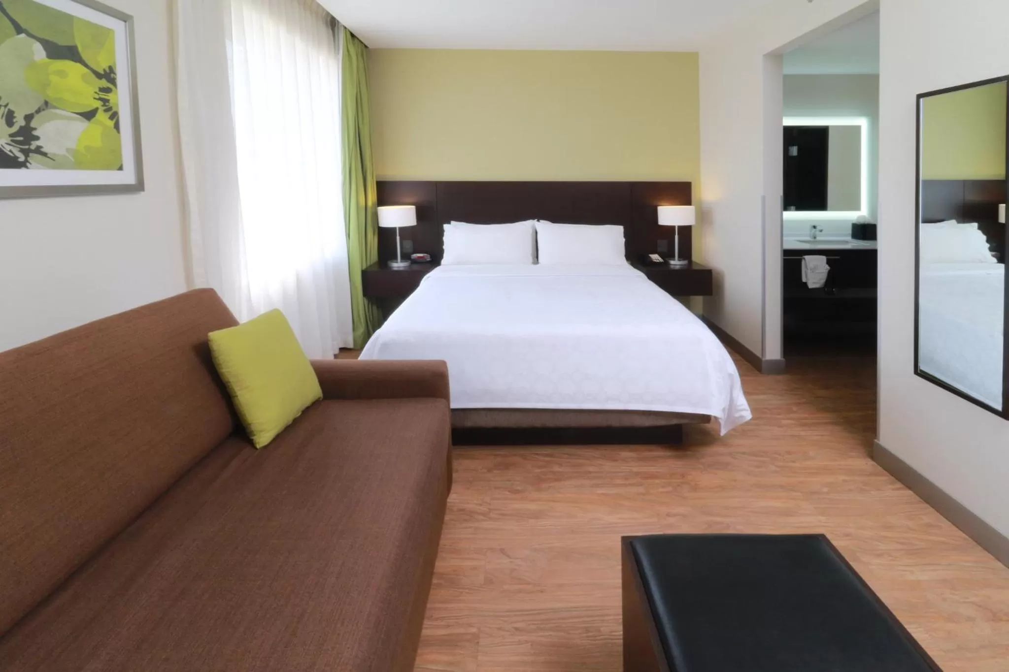 Photo of the whole room, Bed in Staybridge Suites San Luis Potosi by IHG