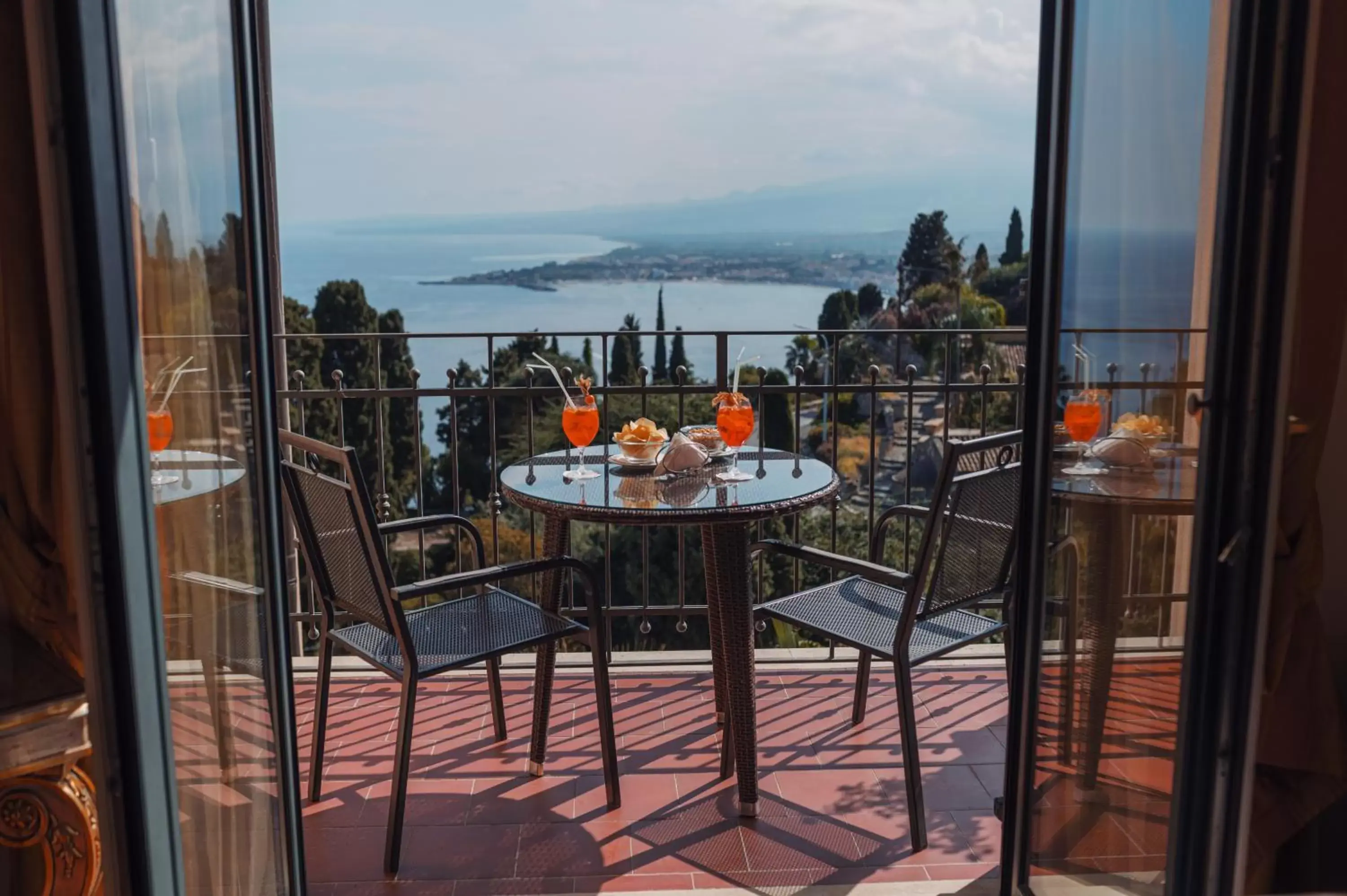 Balcony/Terrace in Grand Hotel San Pietro Relais & Chateaux