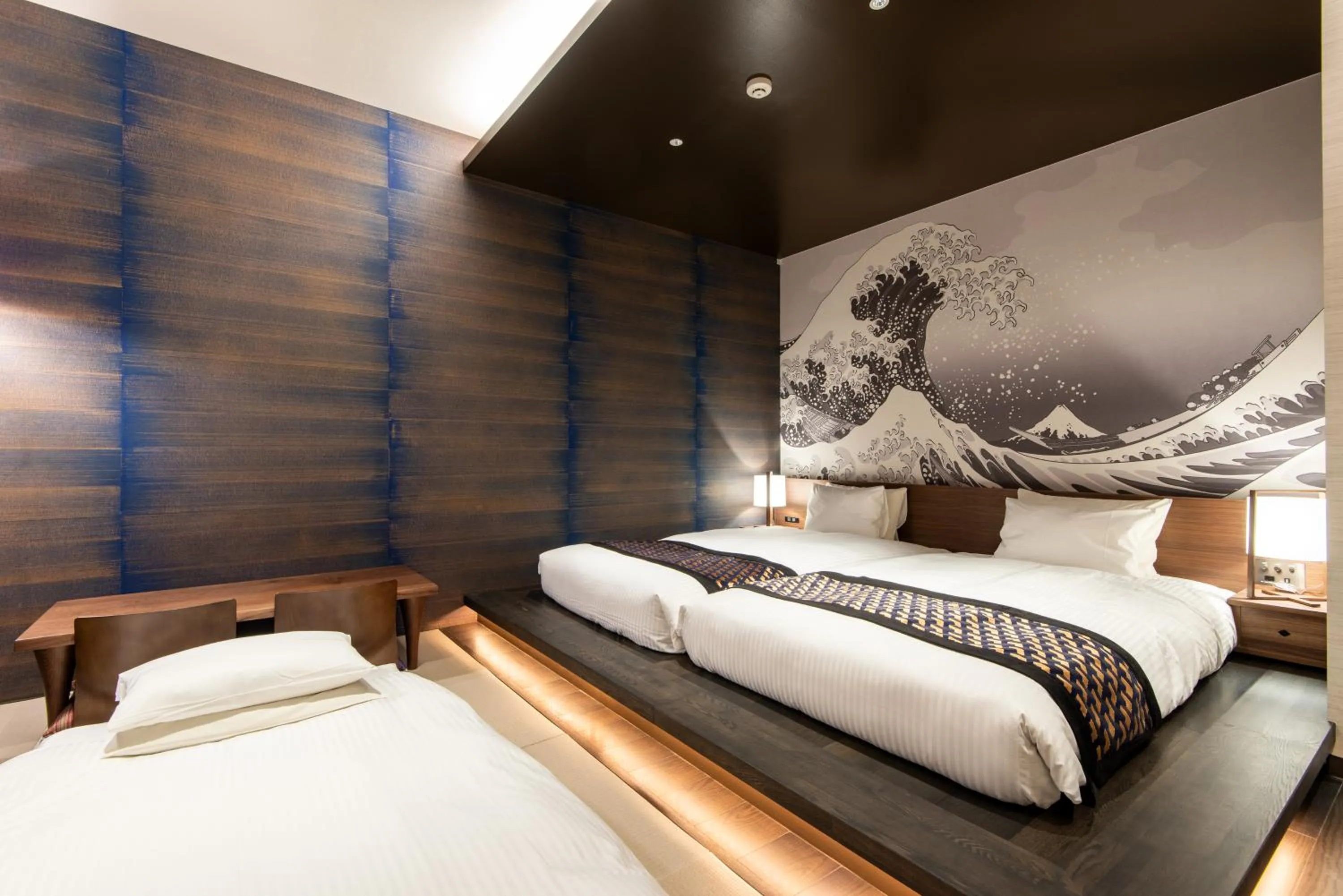 Bed in La'gent Hotel Shinjuku Kabukicho