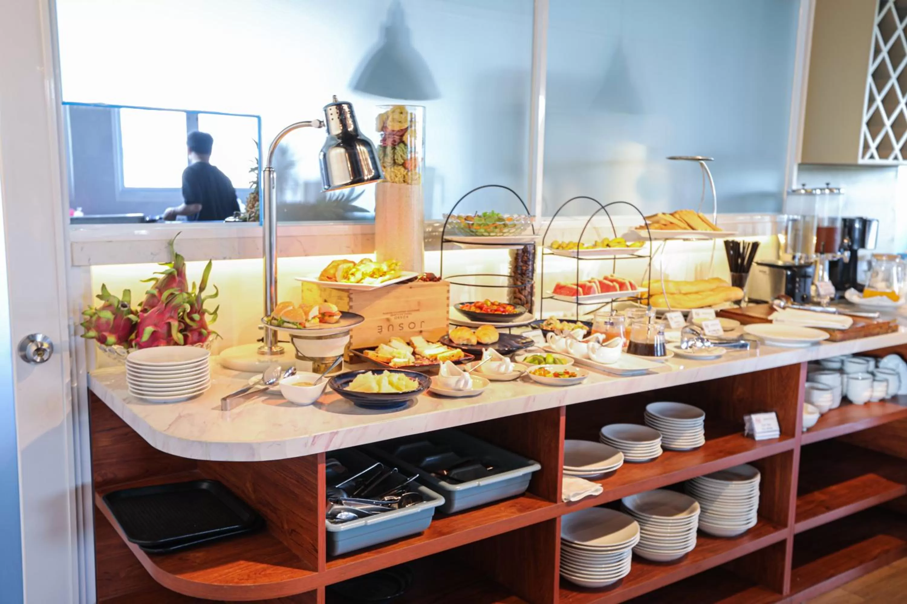 Buffet breakfast in Homestead Parkview