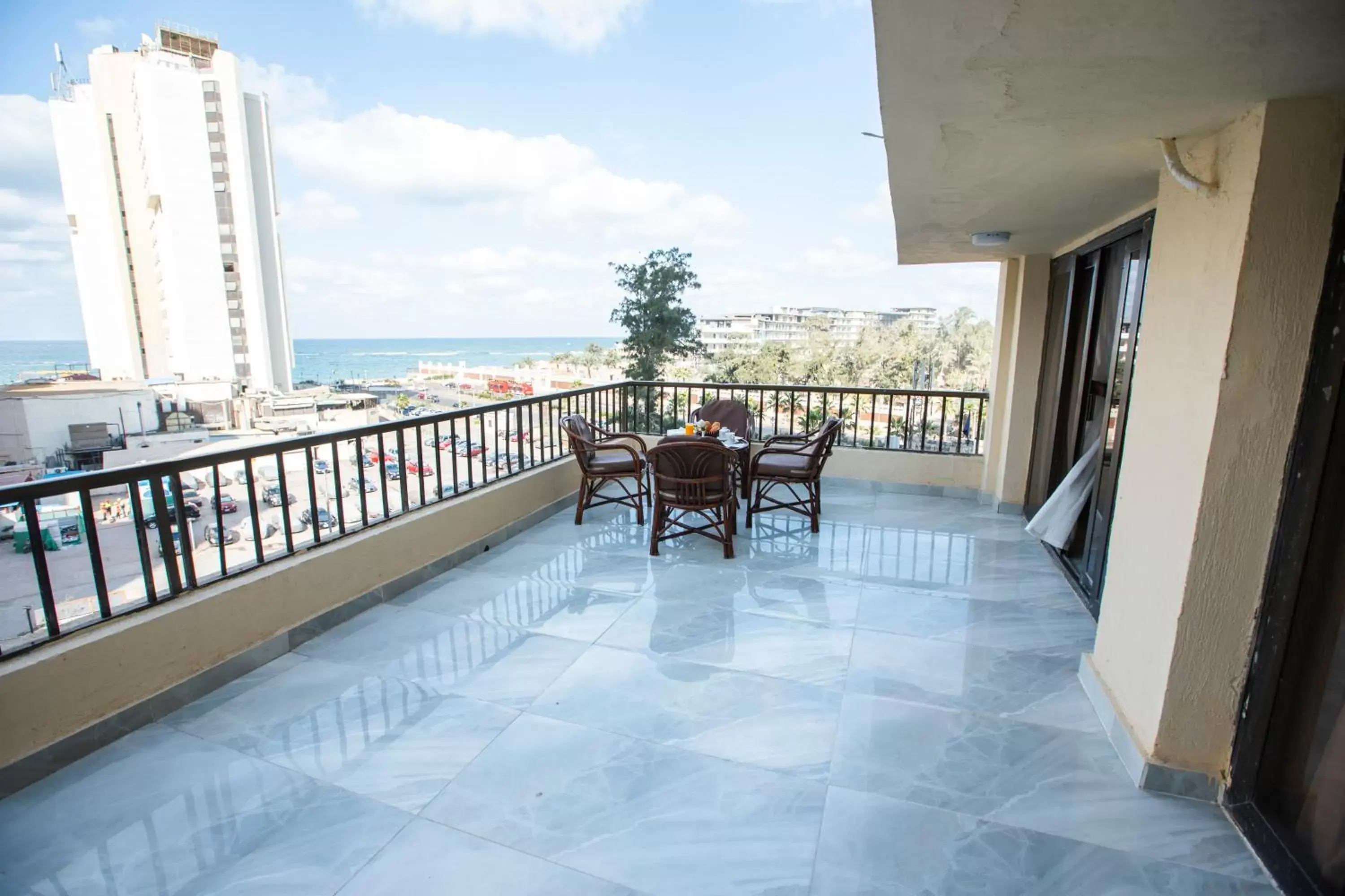 Balcony/Terrace in AIFU Hotel El Montazah Alexandria