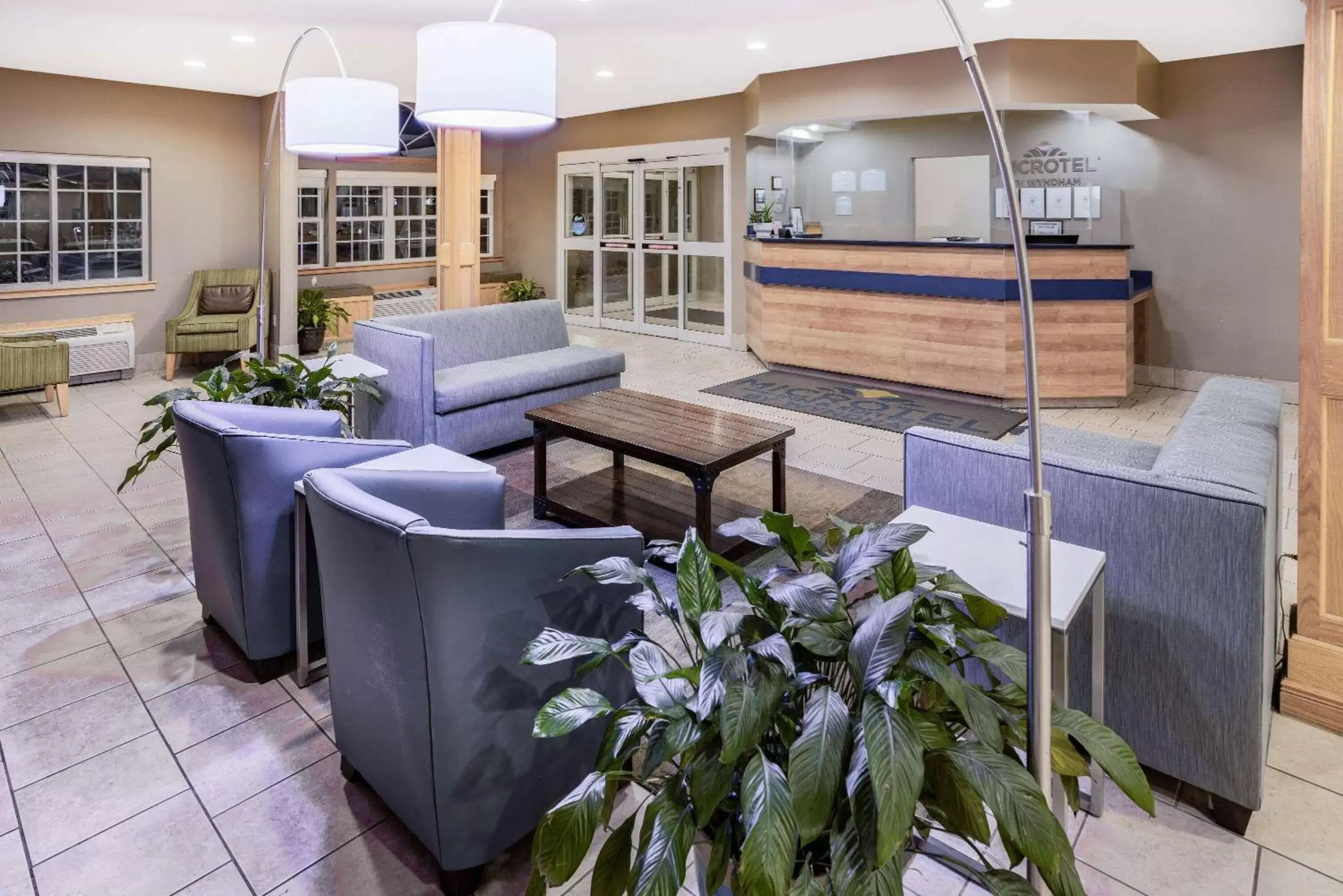 Lobby or reception in Microtel Inn & Suites by Wyndham Johnstown