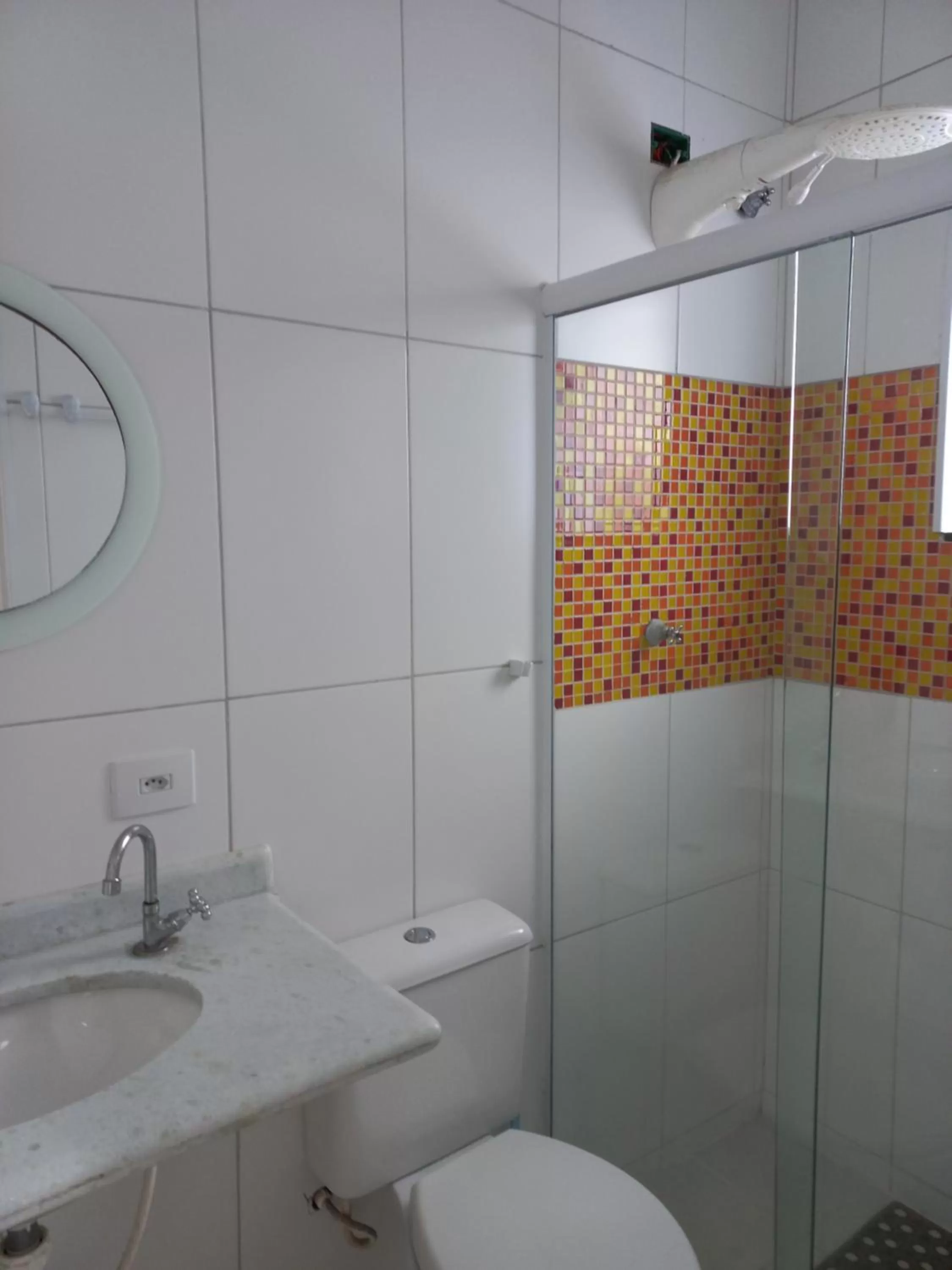 Bathroom in Pousada Char