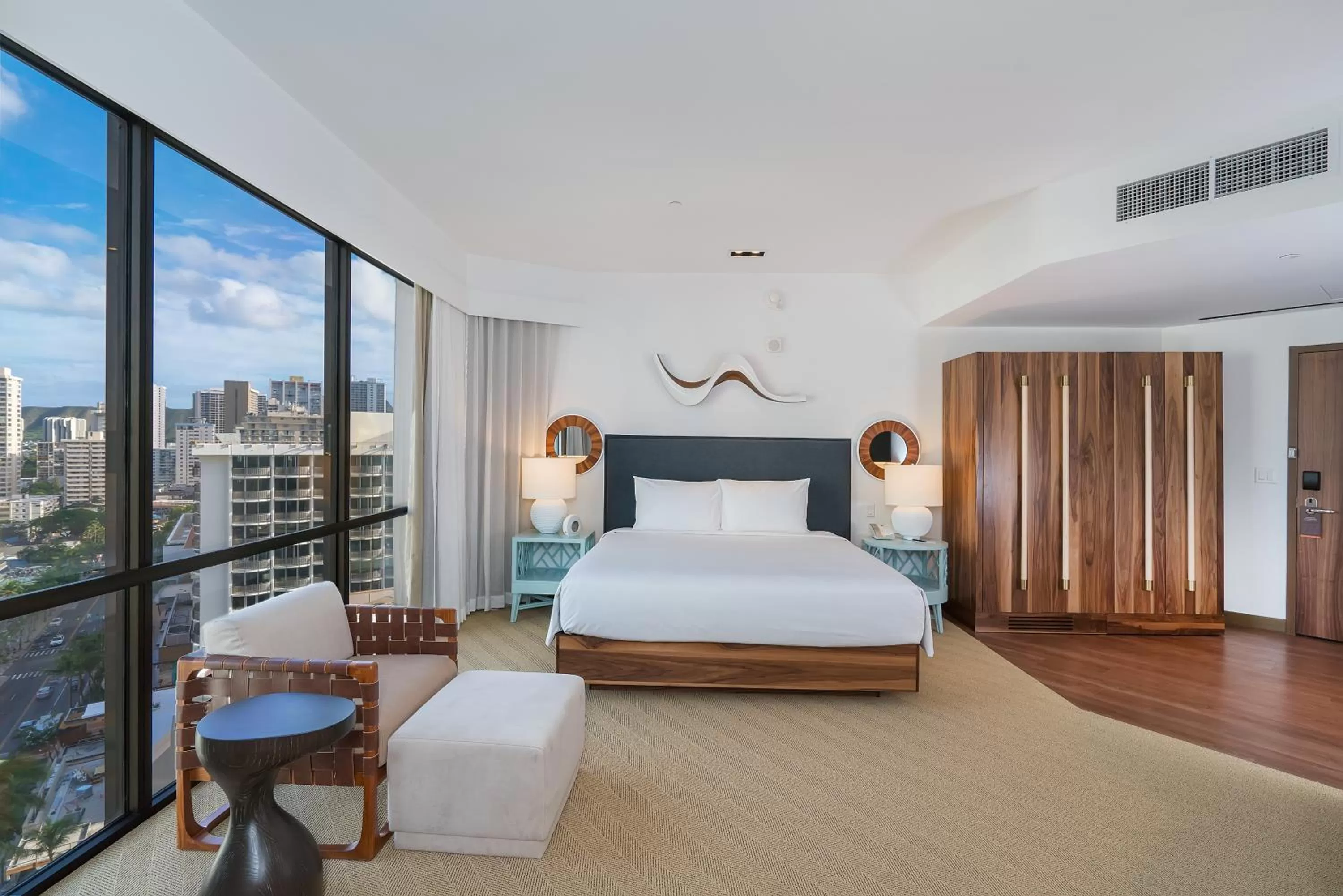 King Suite with Mountain View in Hyatt Centric Waikiki Beach
