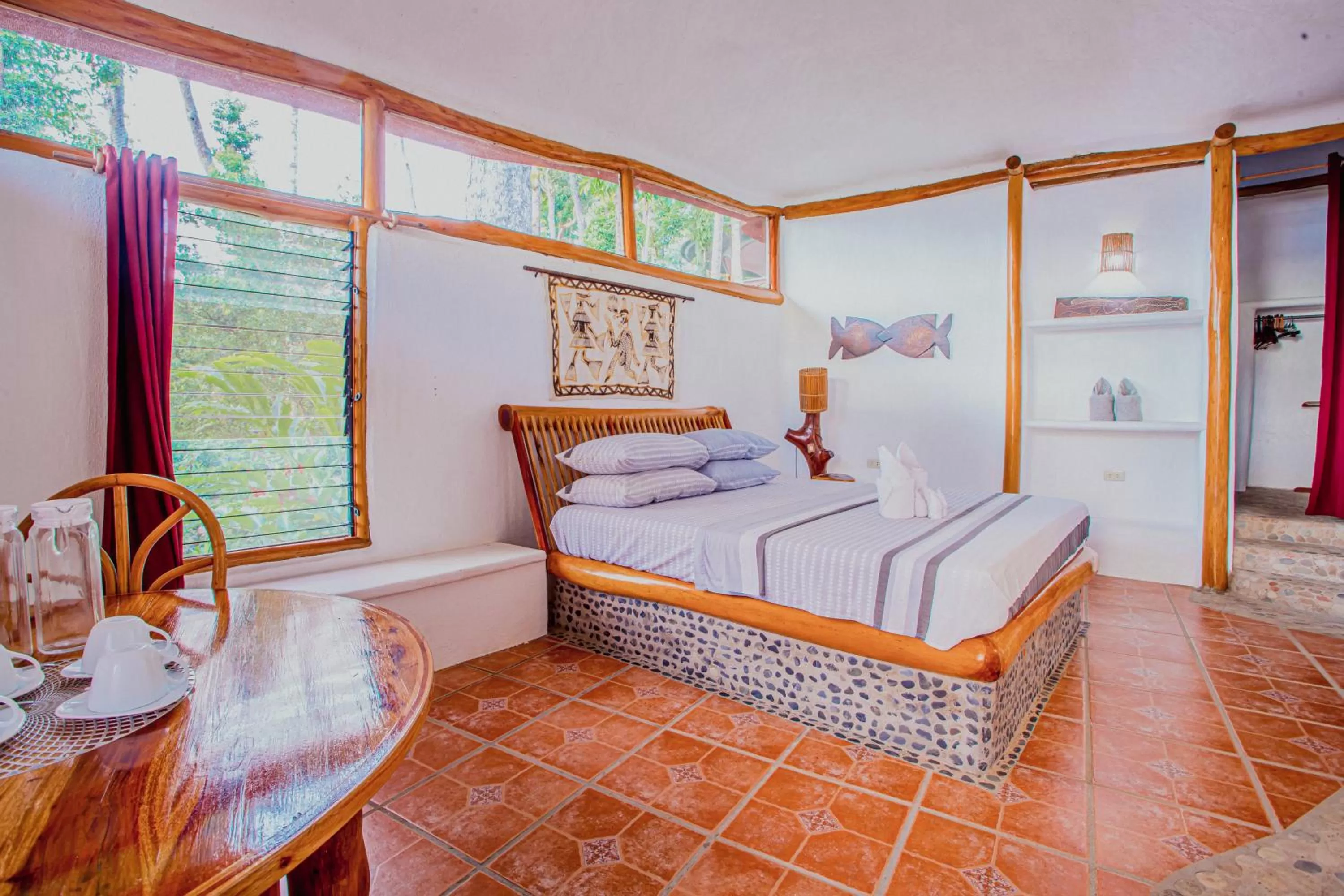 Bedroom, Bed in Atremaru Jungle Retreat