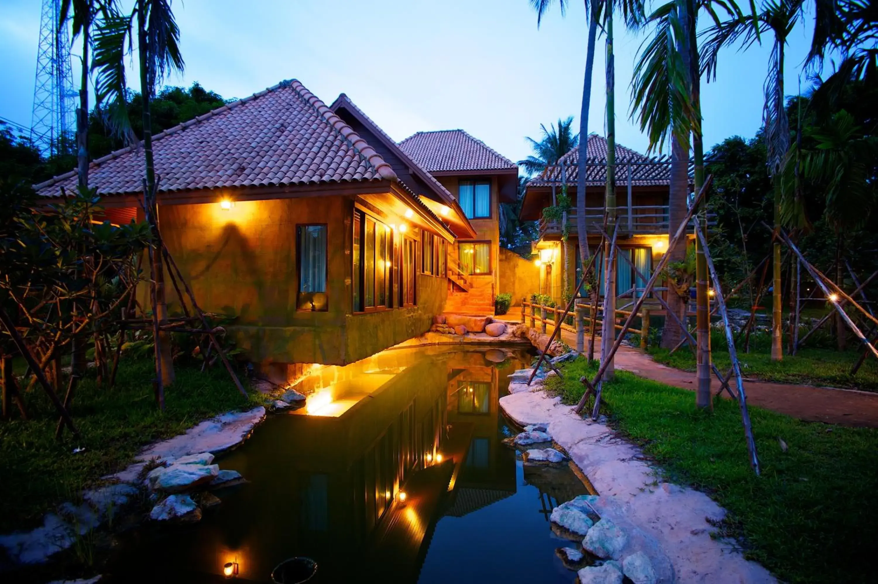 Garden view, Property Building in Blues River Resort