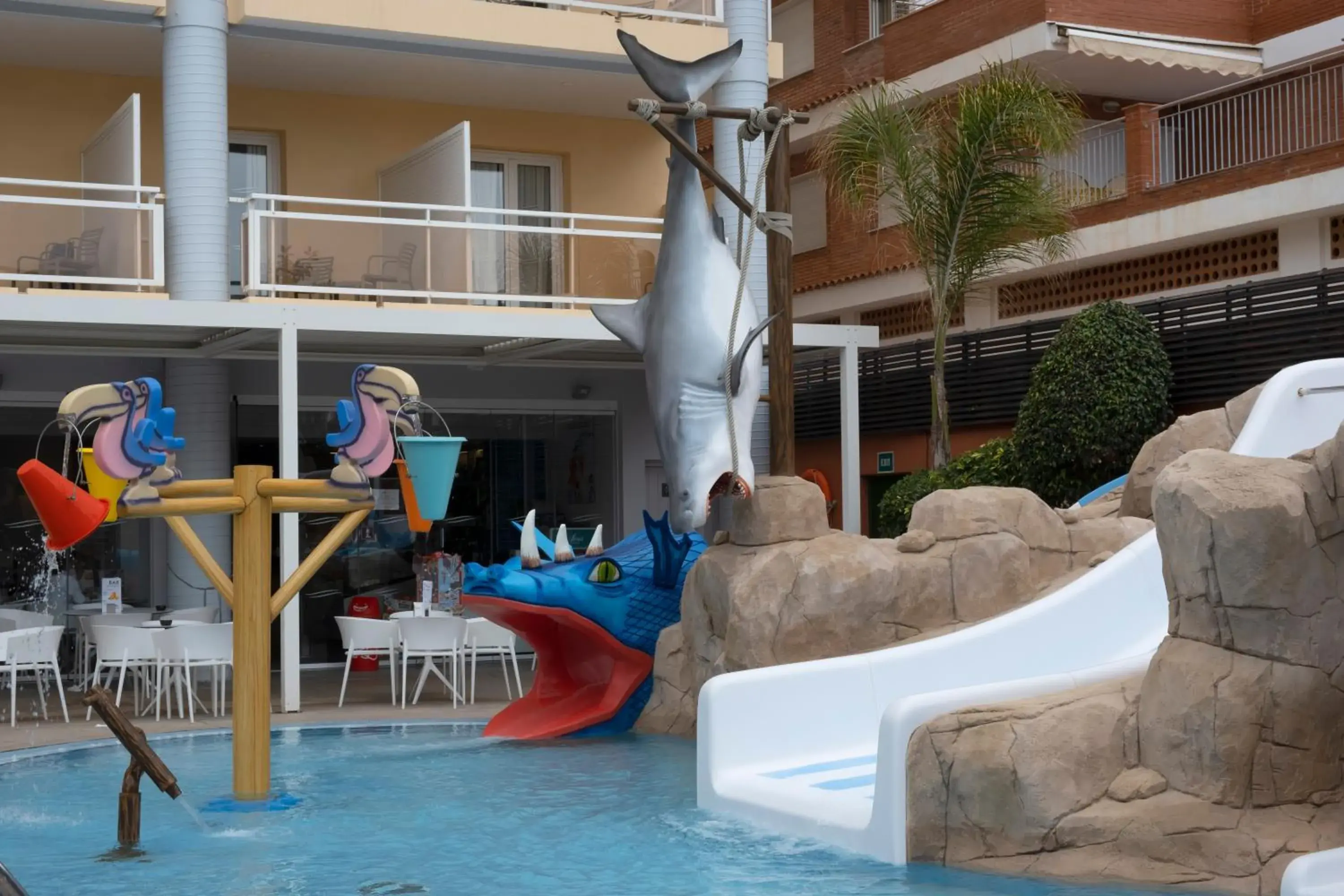 Children play ground in Rosamar & Spa 4*s