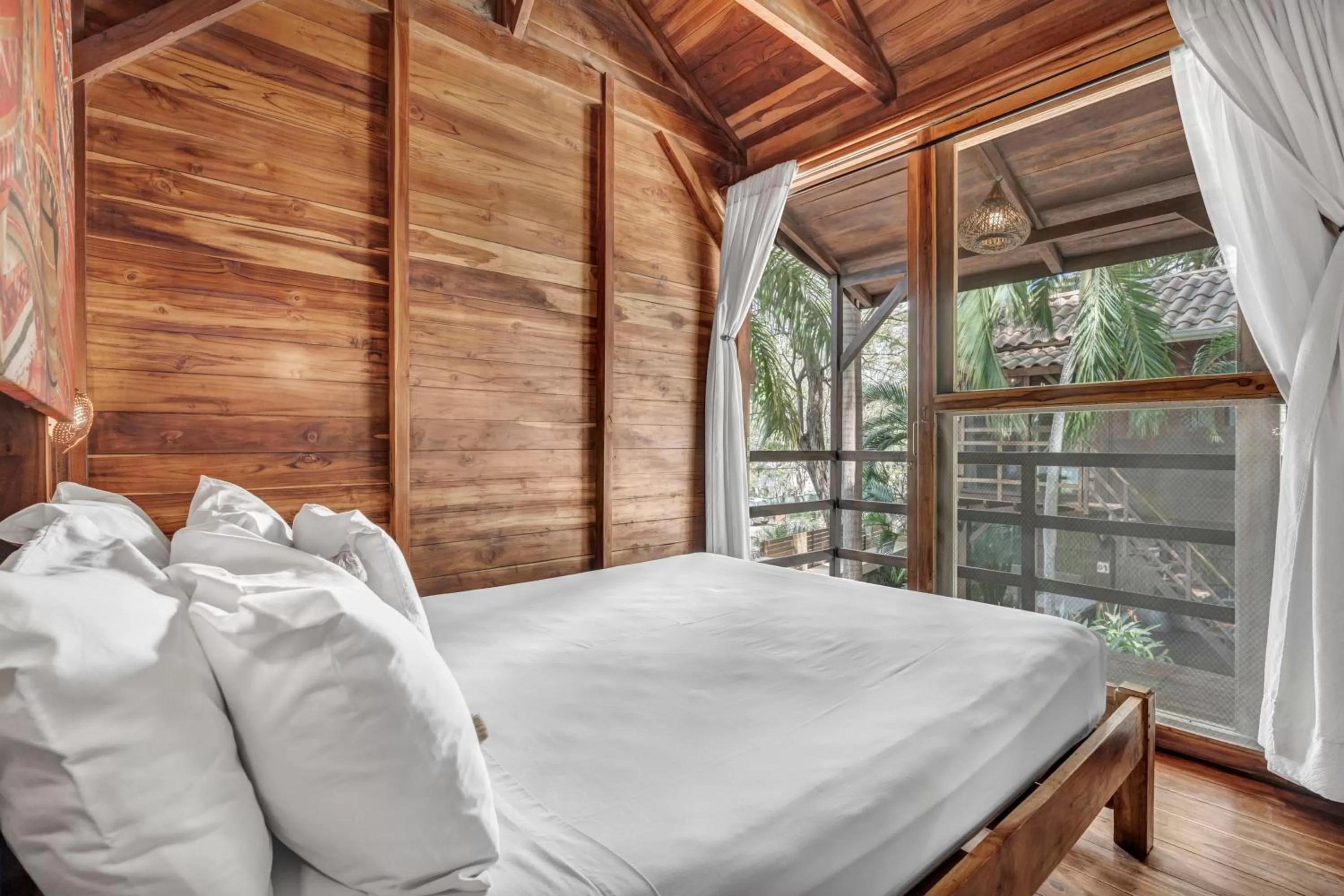 Bed in The Beach Bungalows - Yoga and Surf Hotel - Adults Only