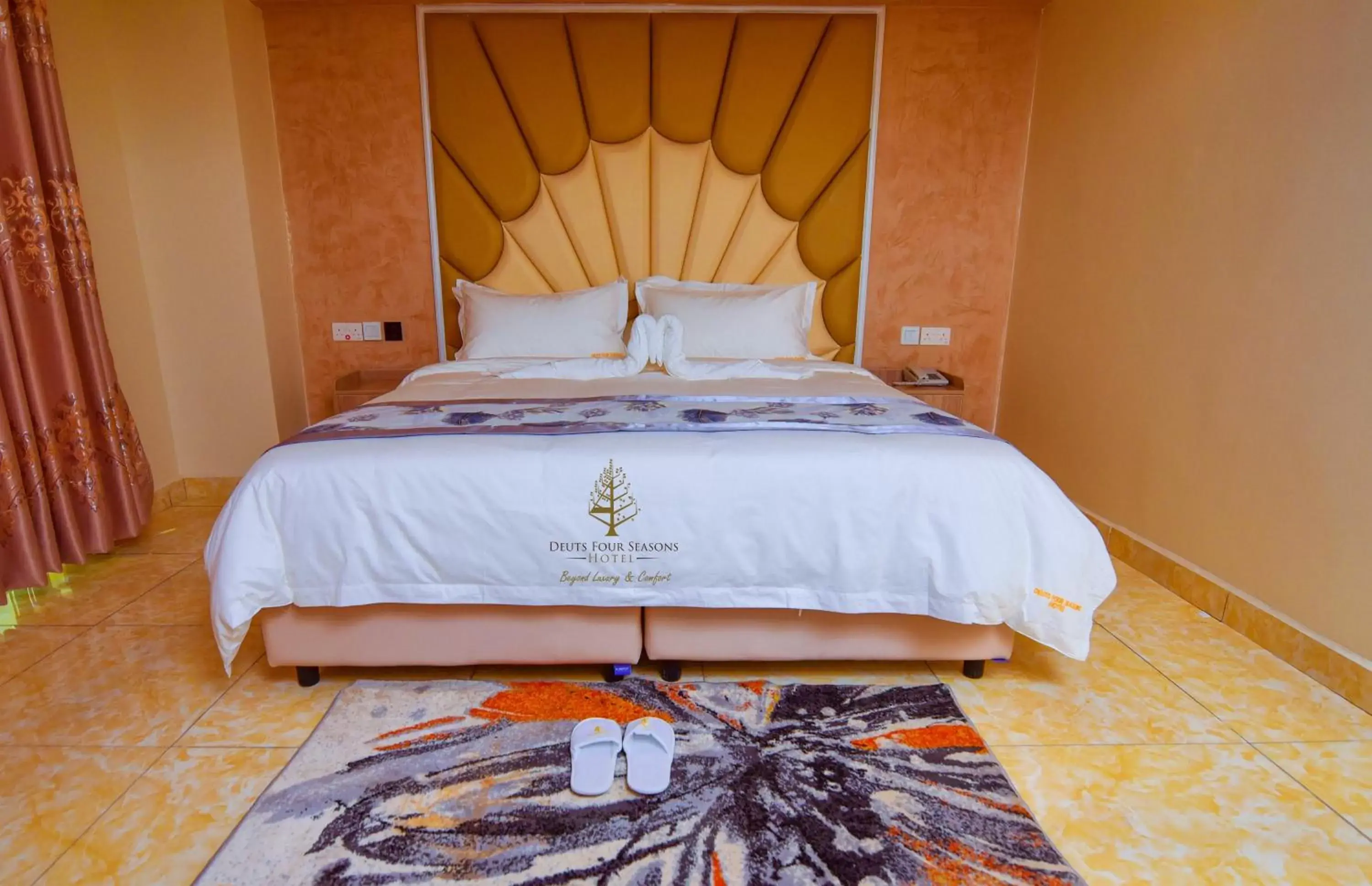 Bed in Deuts Four Seasons Hotel