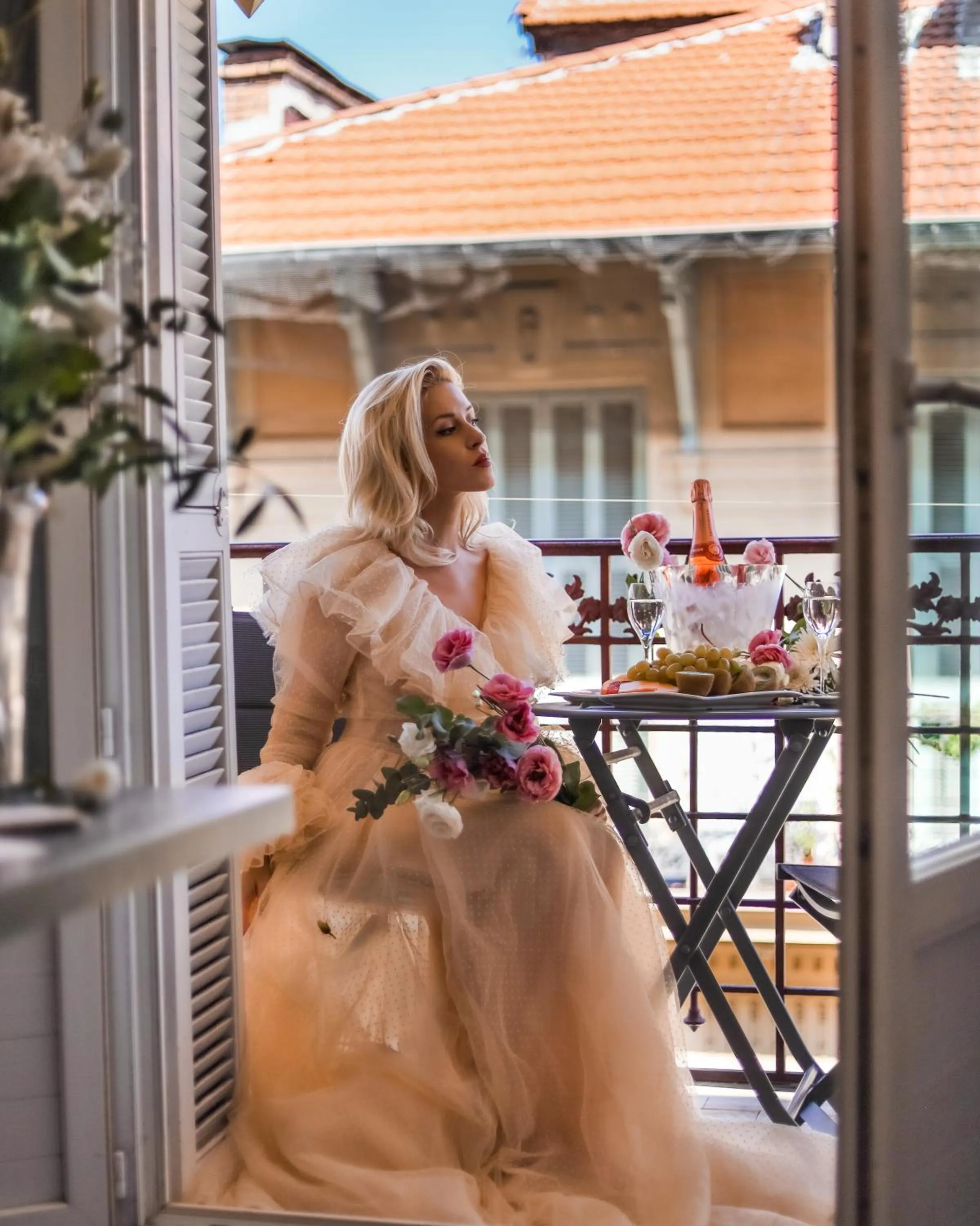 Balcony/Terrace in Best Western Plus Hôtel Massena Nice