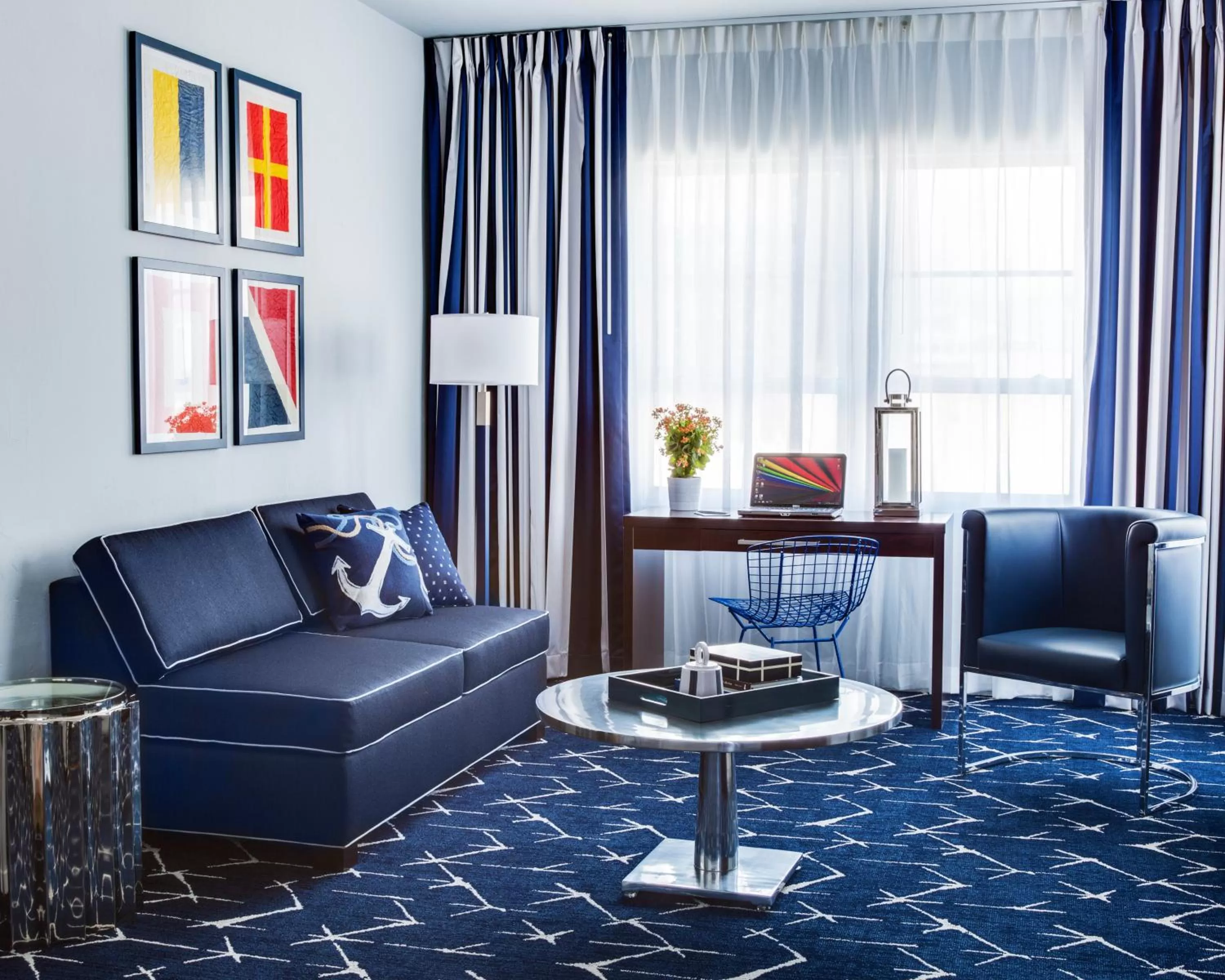 Seating area in Albion Hotel