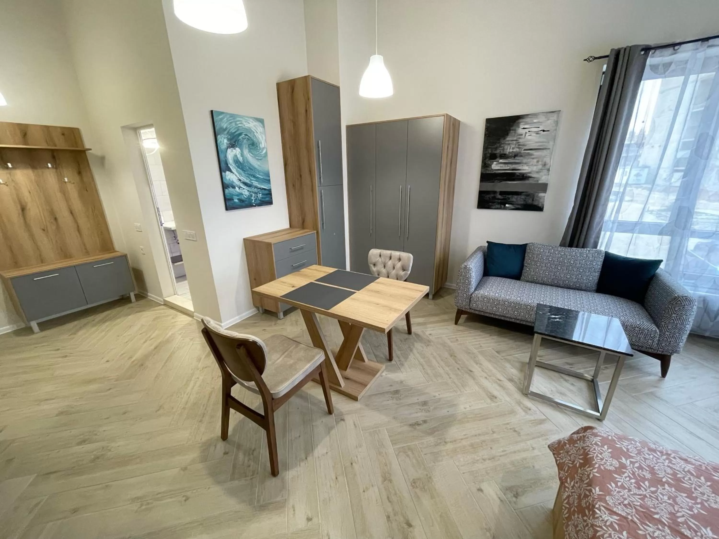 Seating Area in WOW Apartments