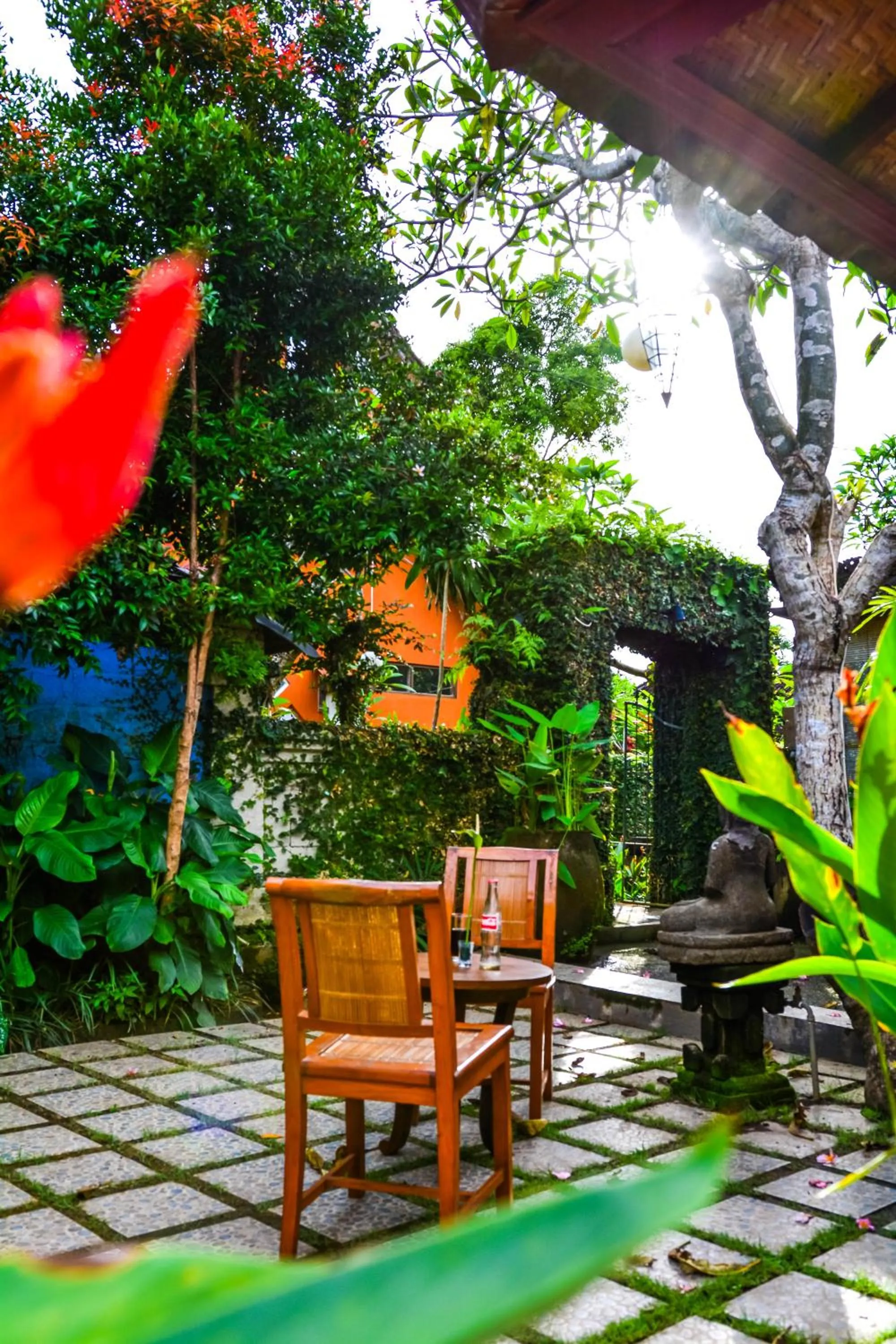 Garden view in Griya Sriwedari