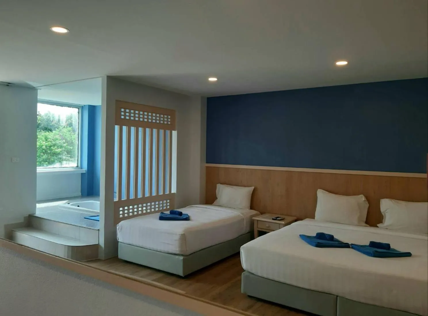 Bedroom, Bed in Karon Living Room - SHA Plus