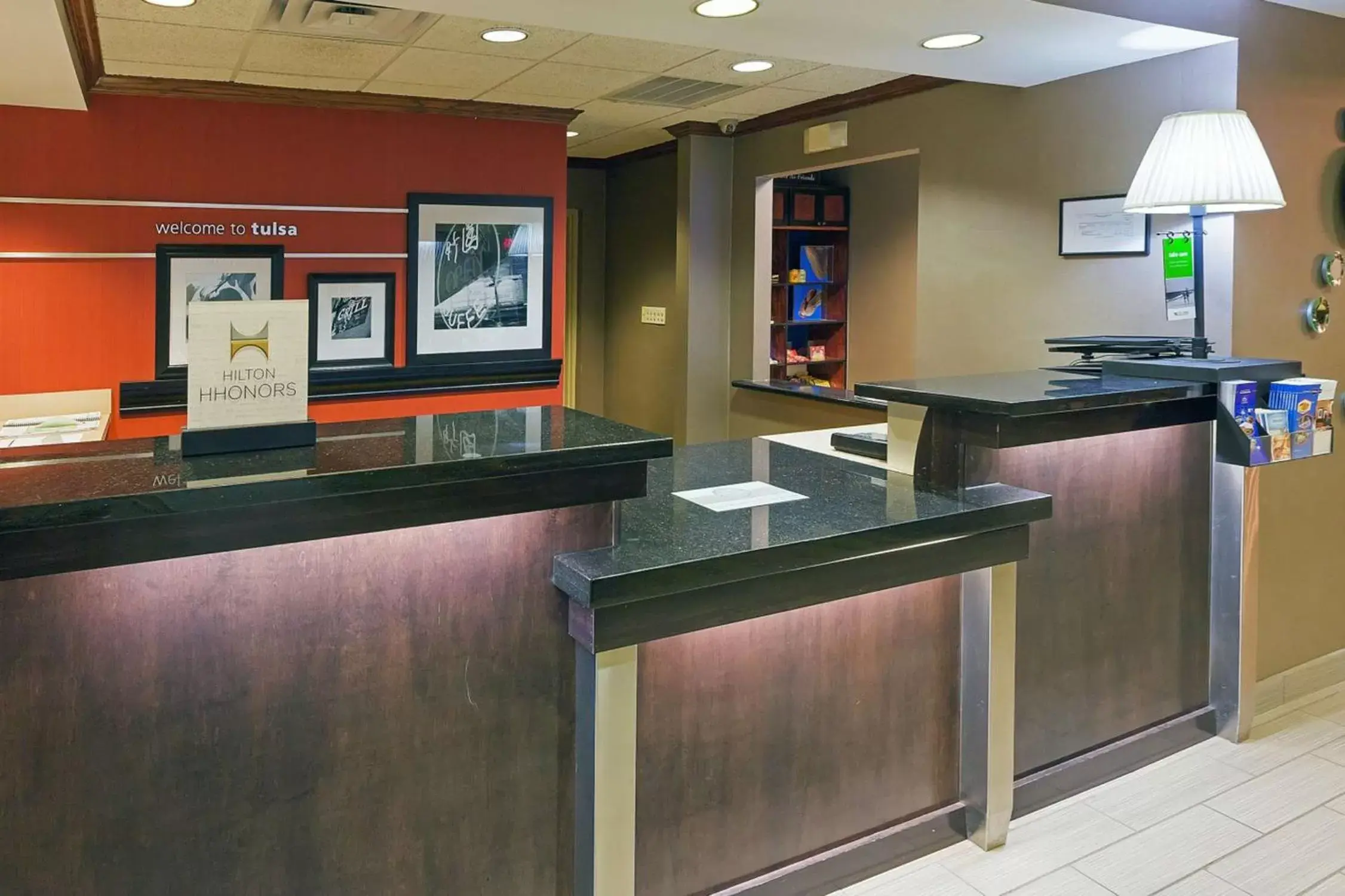 Lobby or reception, Lobby/Reception in Hampton Inn & Suites Tulsa-Woodland Hills