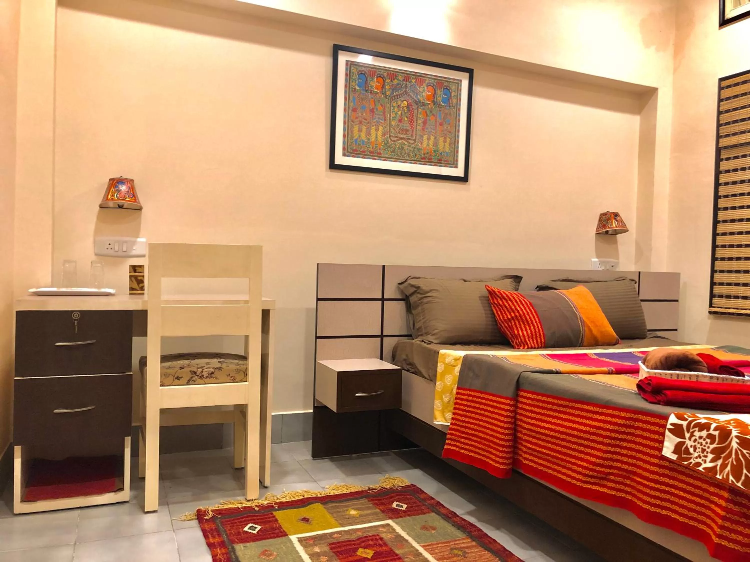 Bed in Bougainvillea