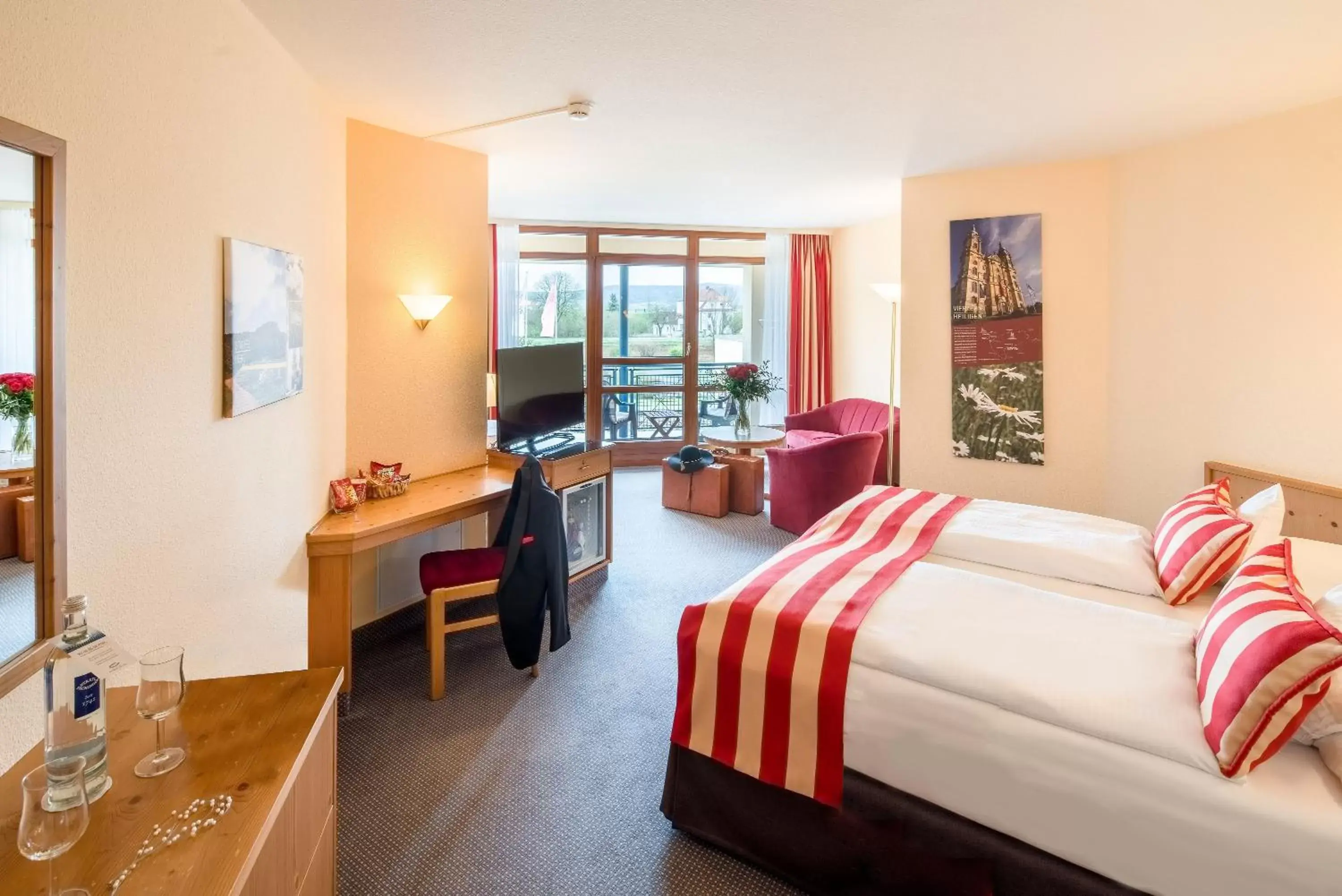 Bed in Best Western Plus Kurhotel an der Obermaintherme