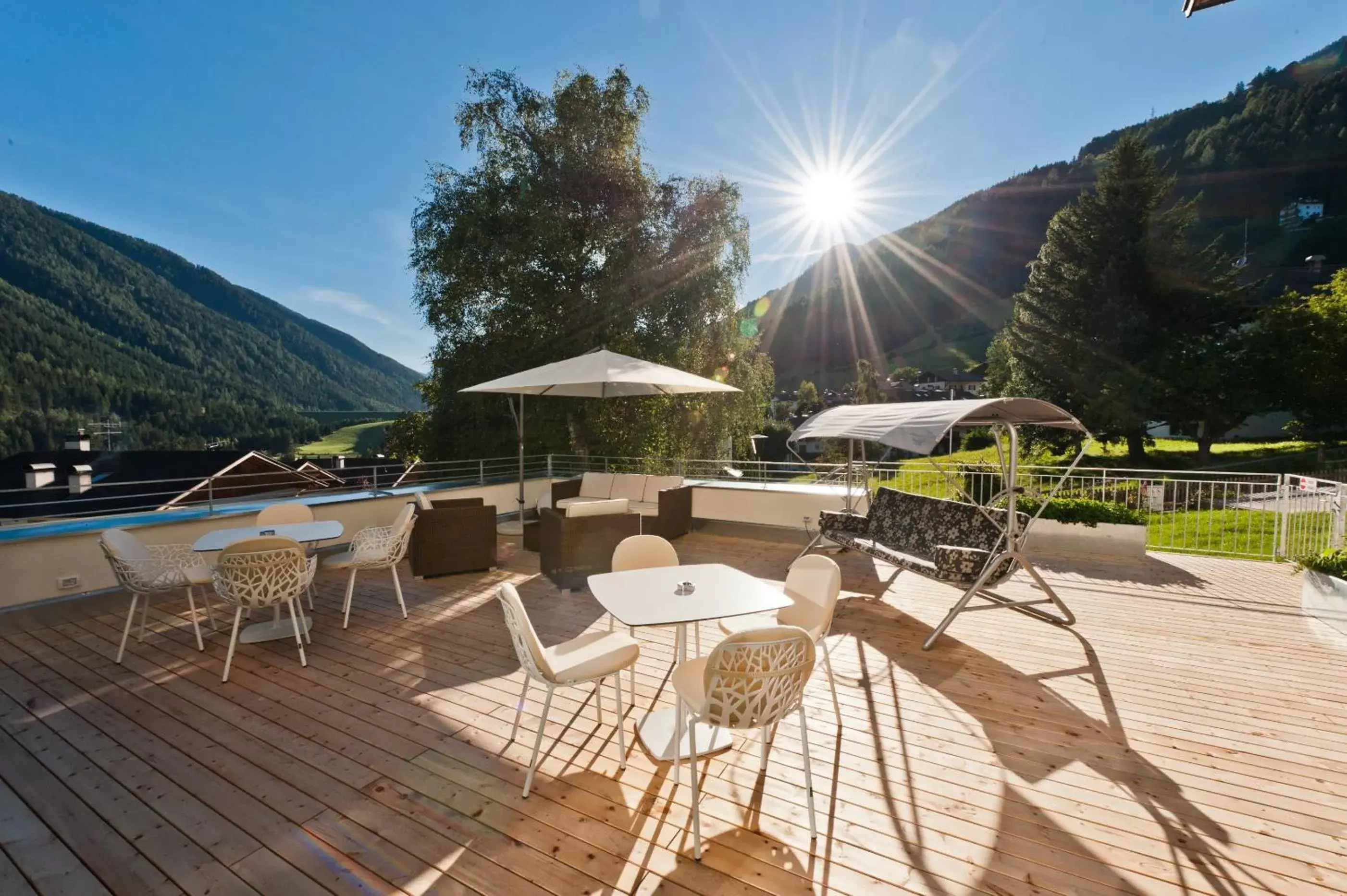 Patio in Kreativ Hotel Landhaus Schweigl