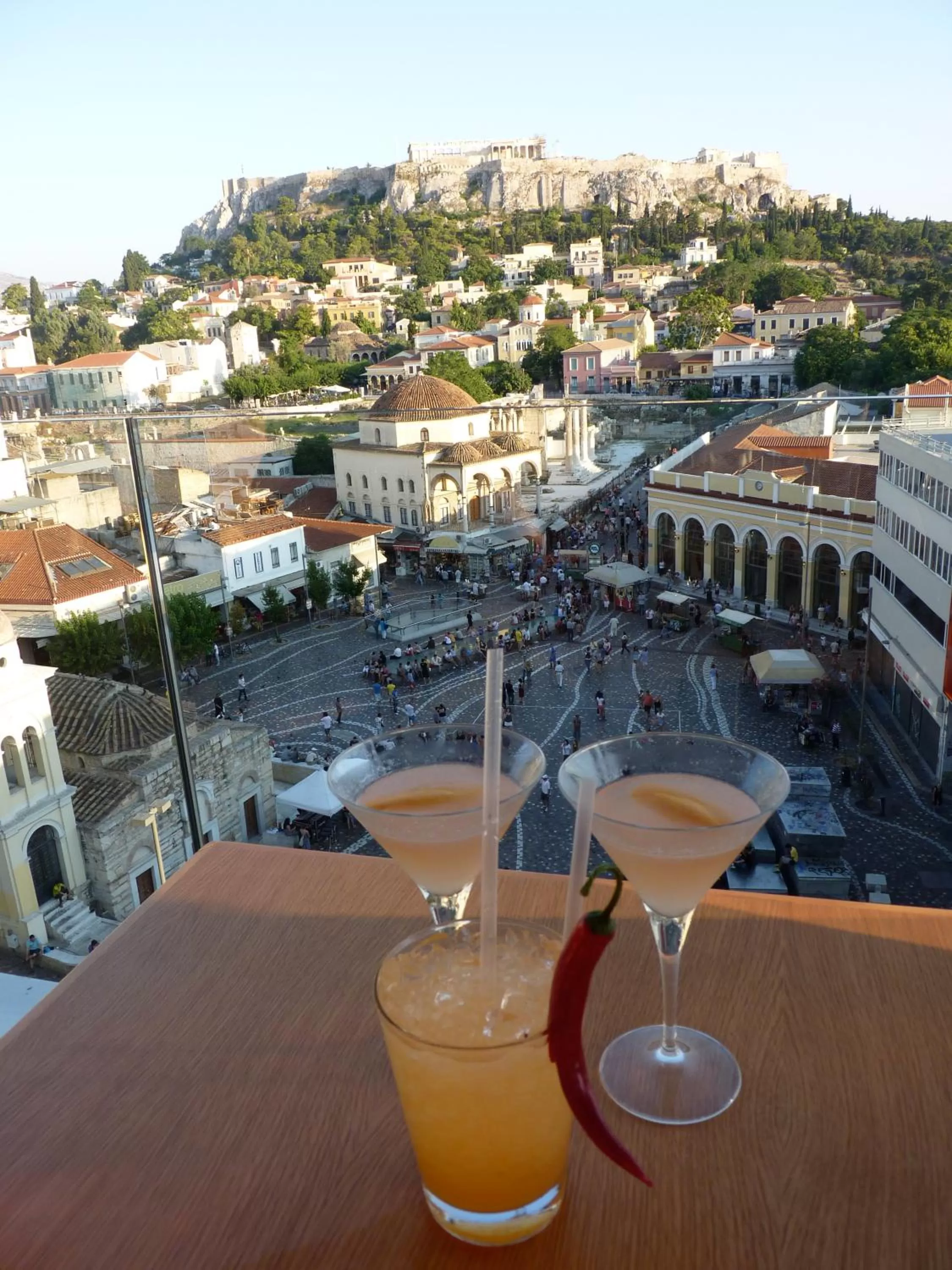 Landmark view in A for Athens