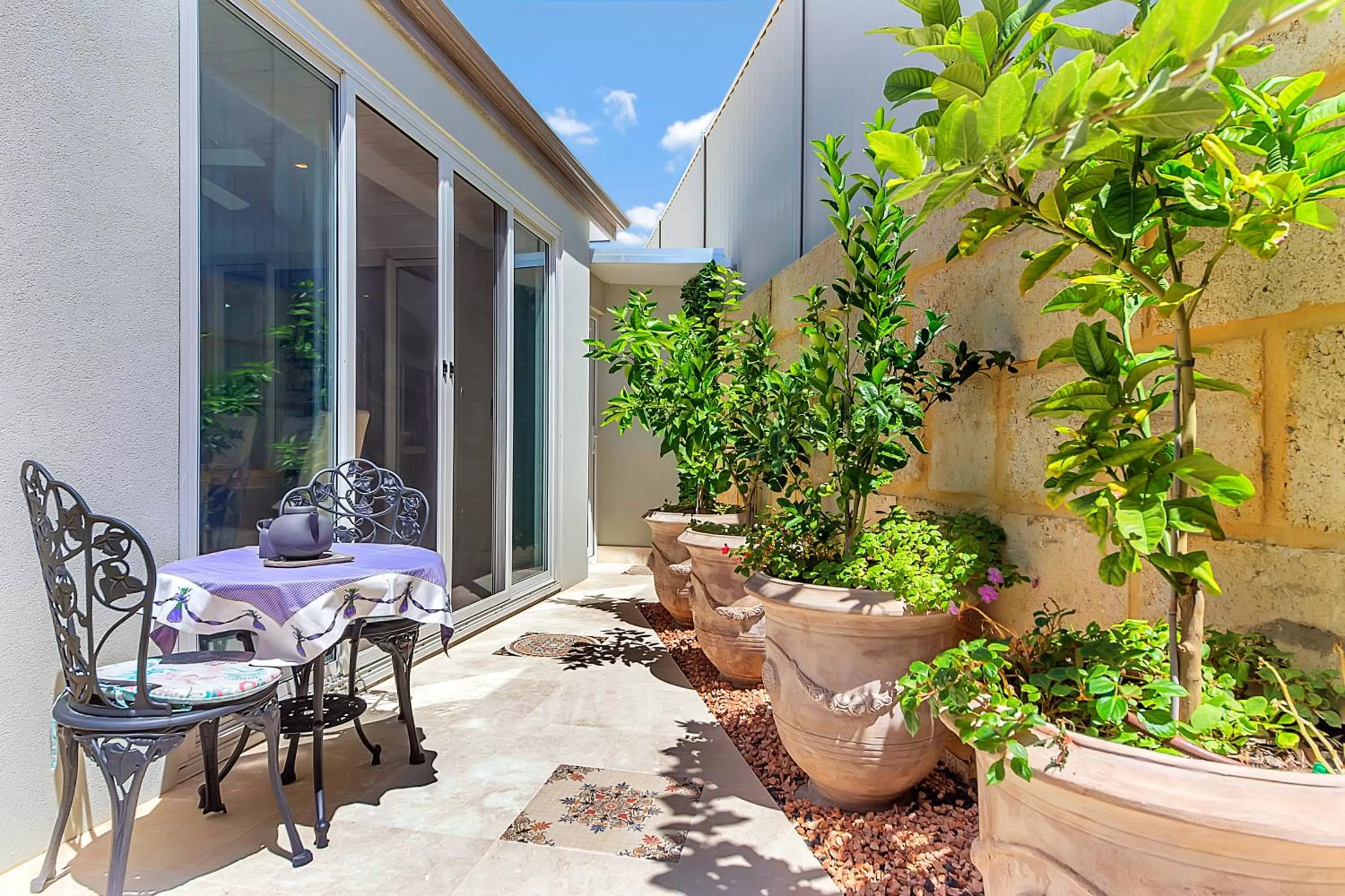 Garden in Lavender Manor BnB