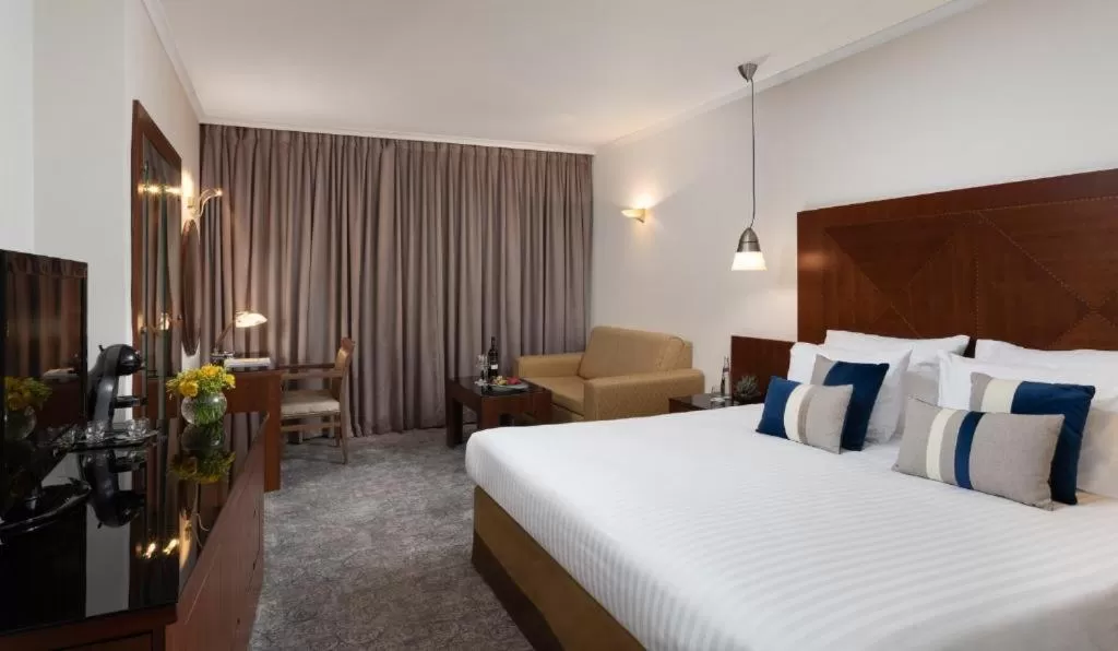 Bed in Crowne Plaza Tel Aviv Beach by IHG