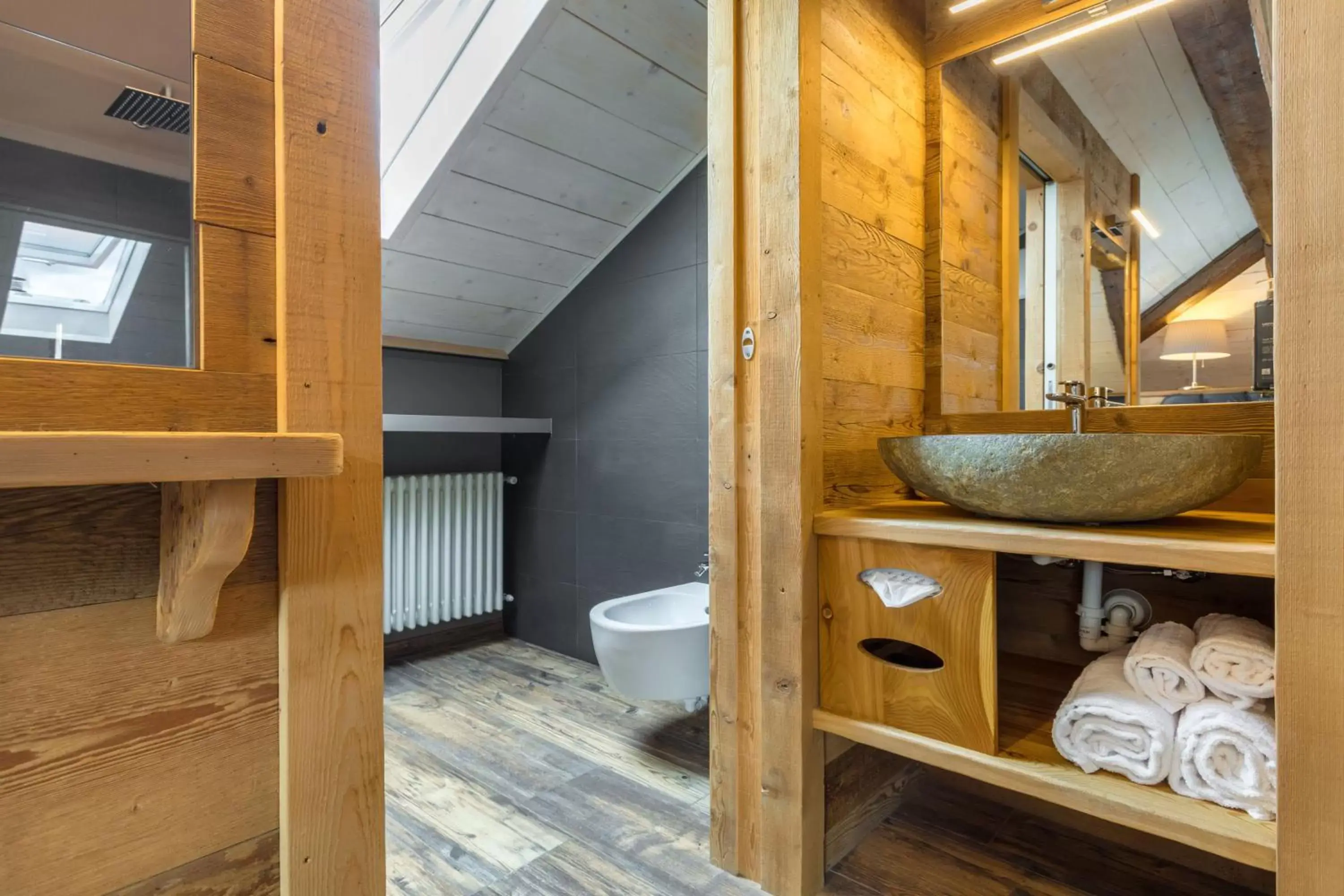 Bathroom in John Luxury Suites