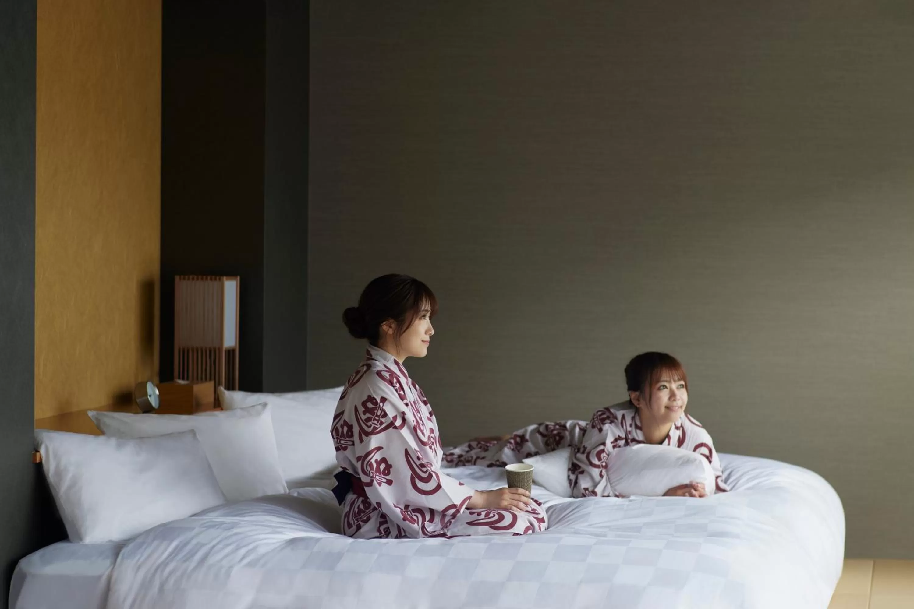 Bed in Waqoo Naritasanmonzen