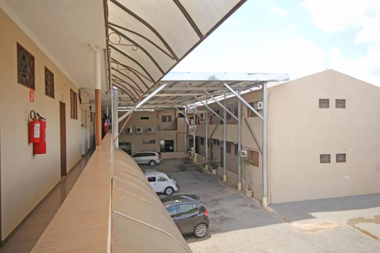 Balcony/Terrace in Hotel Portela II - Av Principal e a 500m do Thermas dos Laranjais