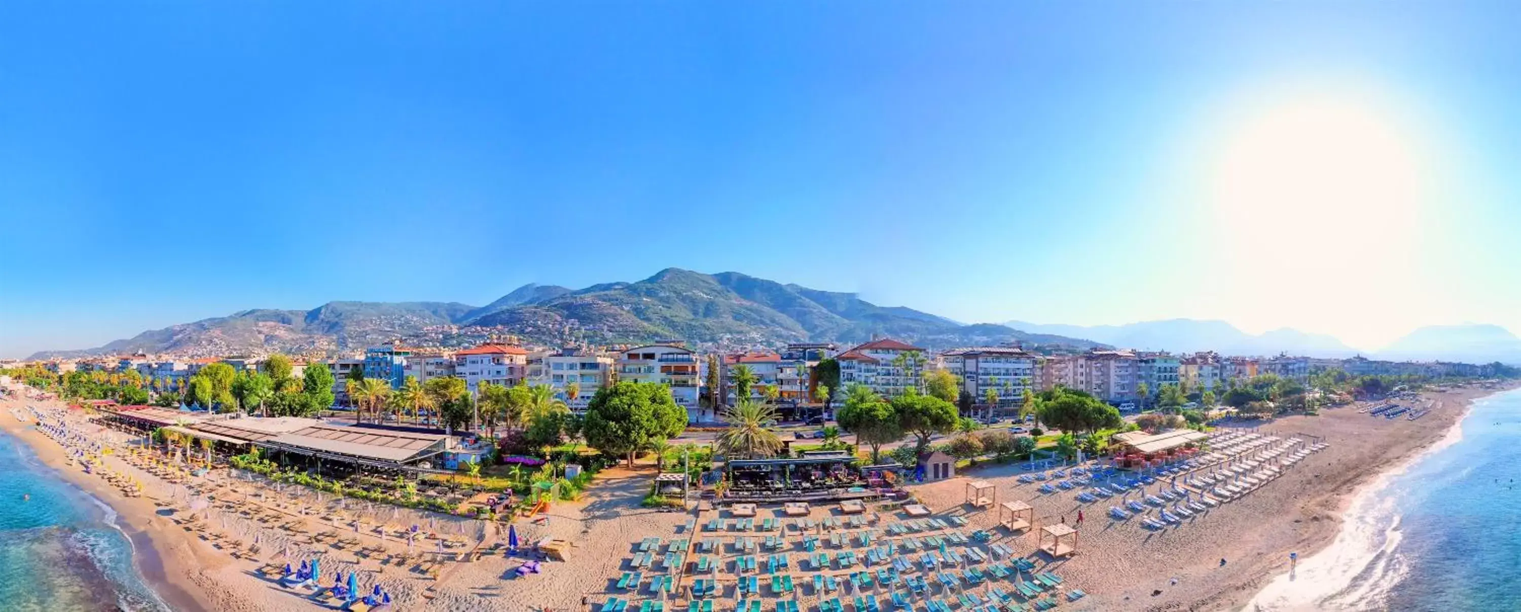 Bird's eye view, Beach in Arsi Enfi City Beach Hotel