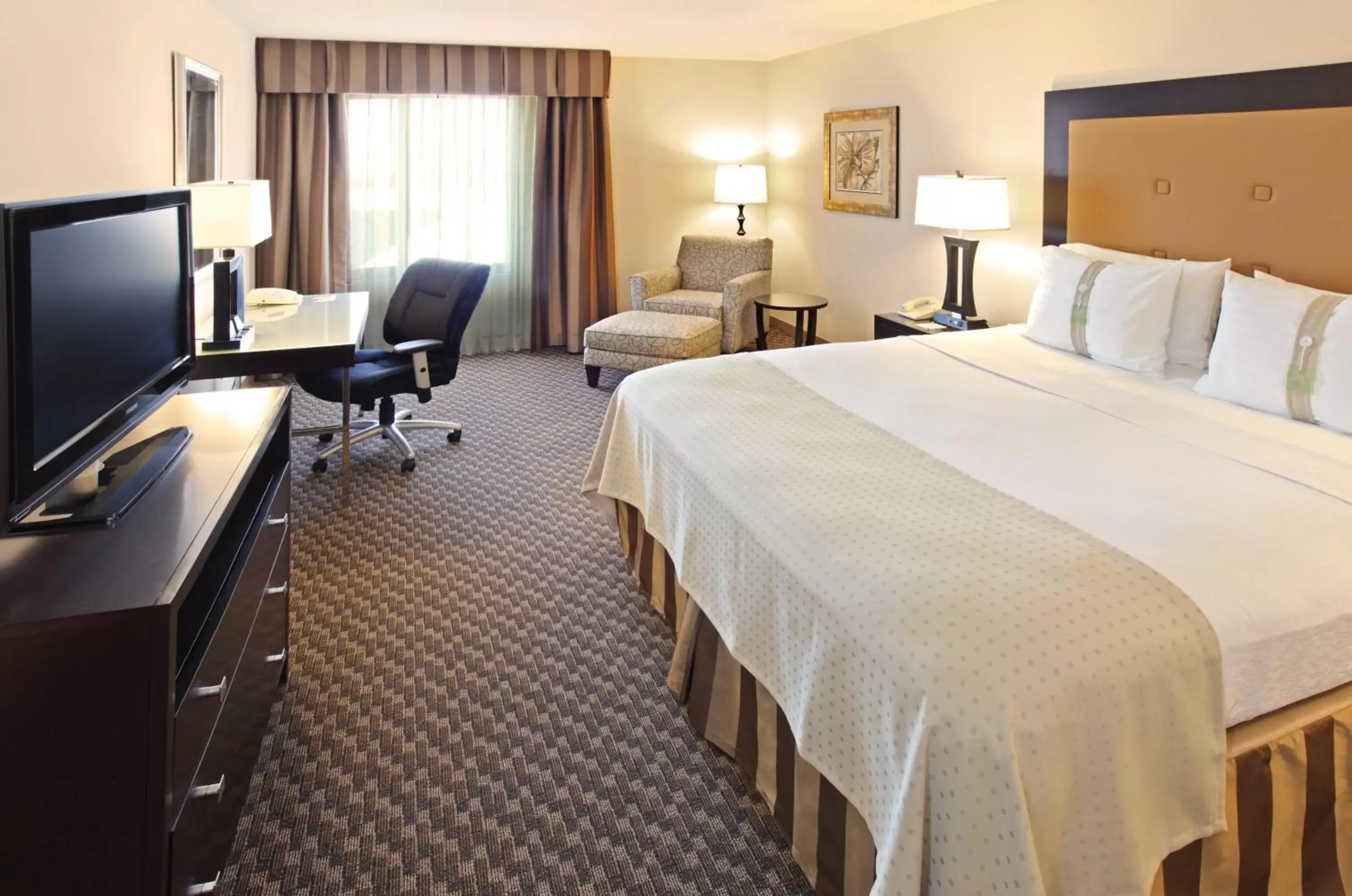 King Room - Hearing Accessible - Roll-in Shower in Holiday Inn Little Rock-Airport-Conference Center, an IHG Hotel King Room - Hearing Accessible - Roll-in Shower in Holiday Inn Little Rock-Airport-Conference Center, an IHG Hotel
