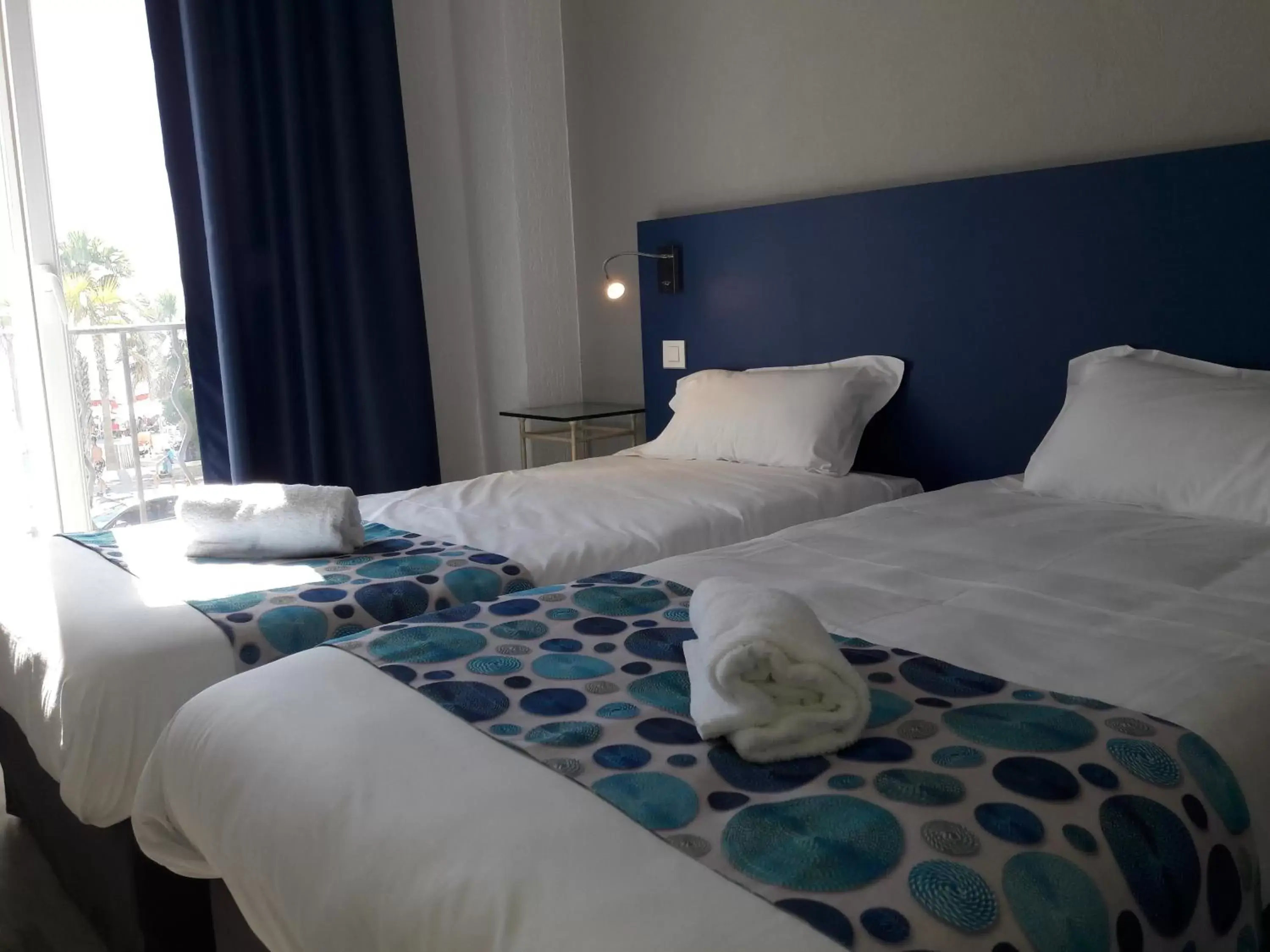 Bedroom, Bed in Hôtel Bel Azur