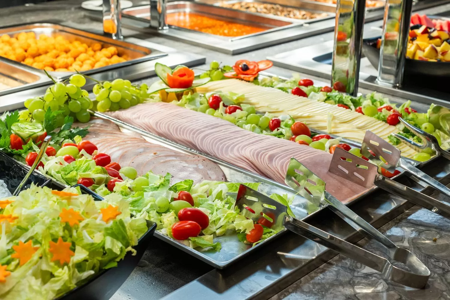 Buffet breakfast in Alavits Hotel by ST Hotels