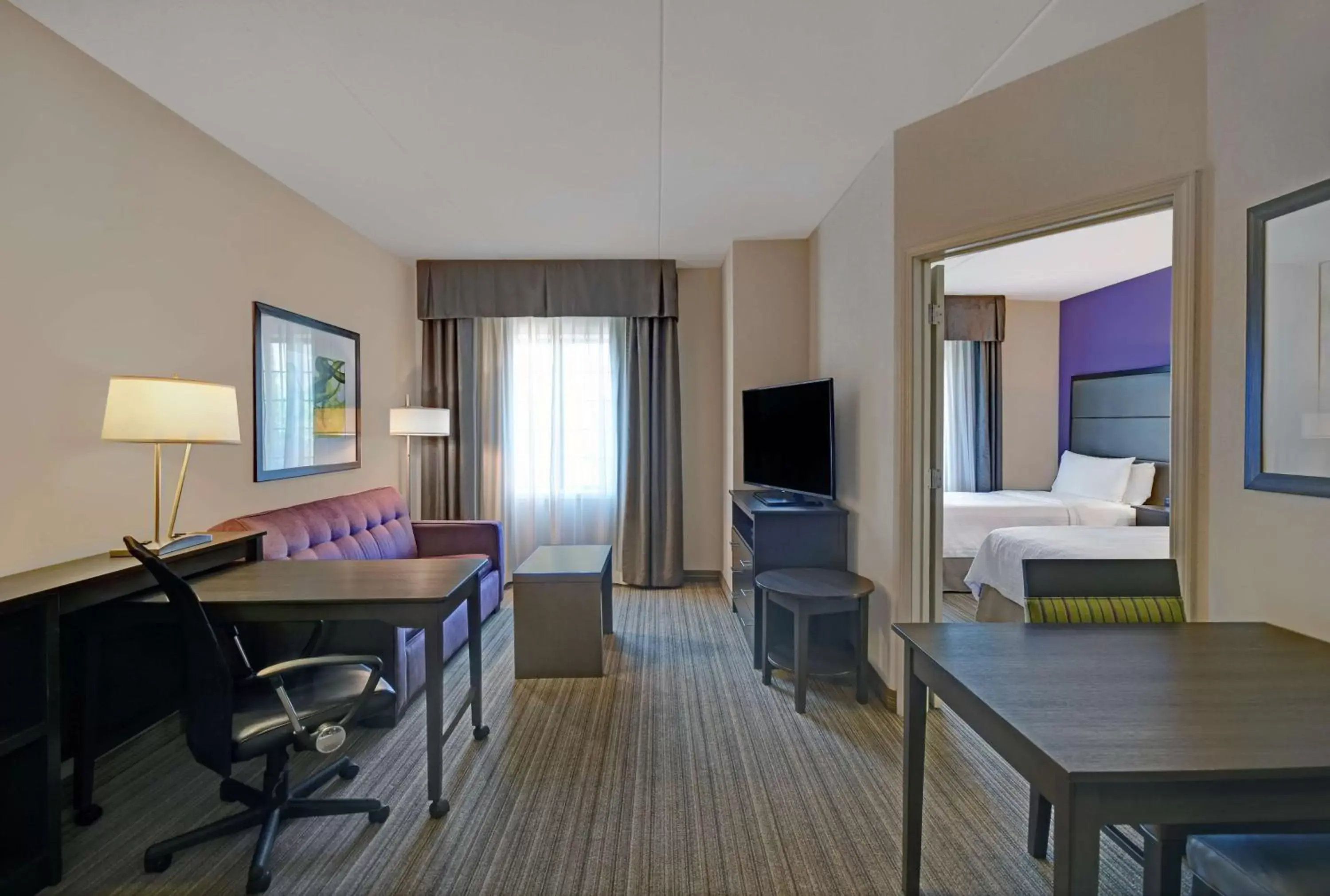 Living room in Homewood Suites by Hilton Eatontown