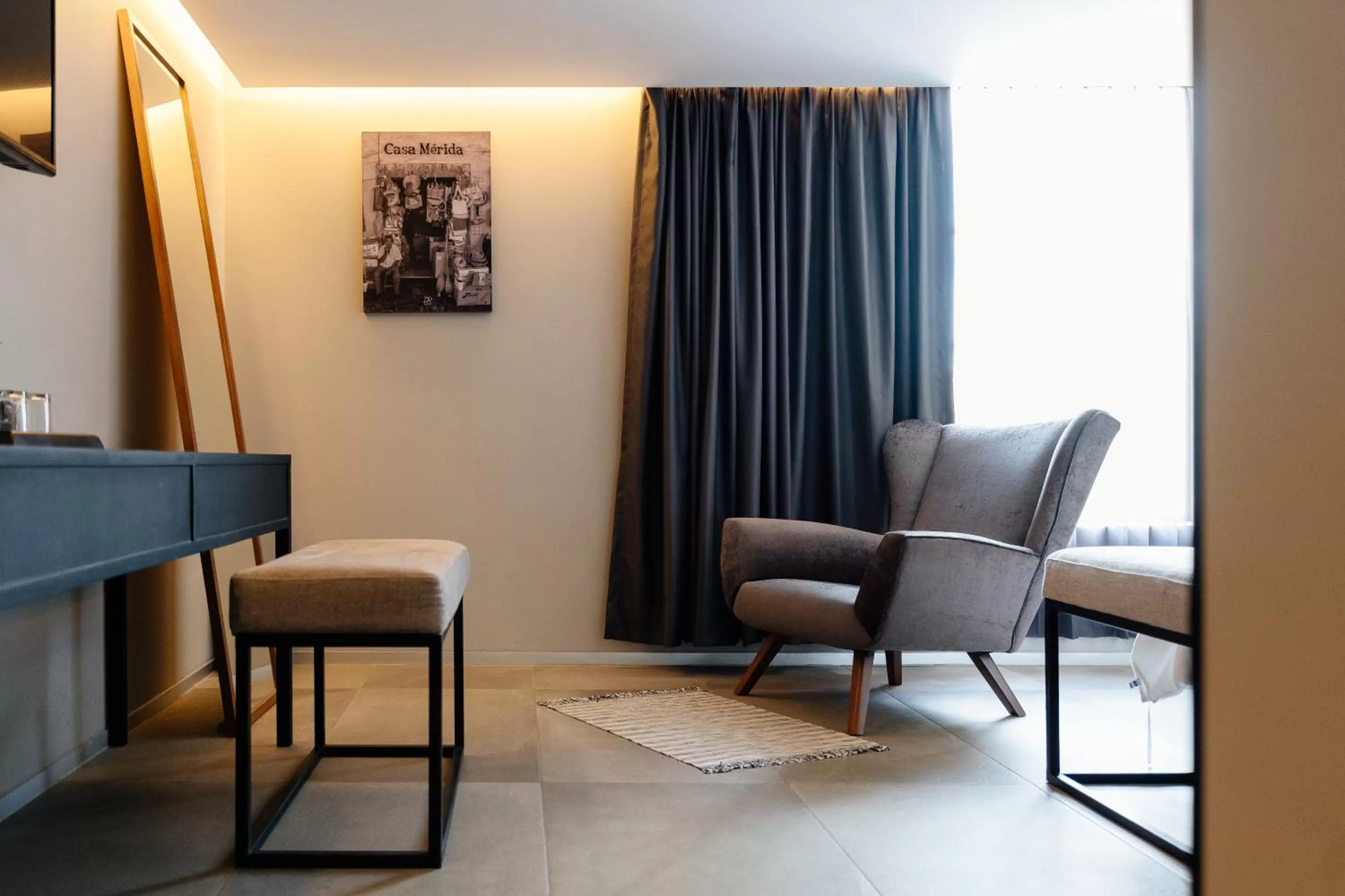 Seating area in Ontico Urban Design Hotel