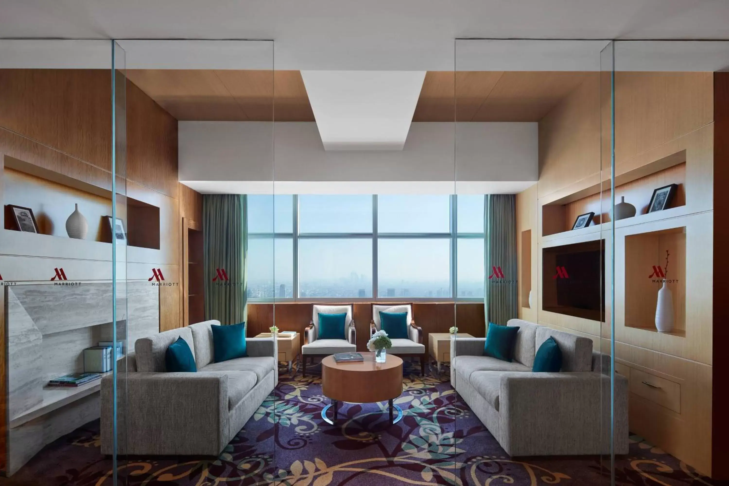 Lounge or bar in Suzhou Marriott Hotel